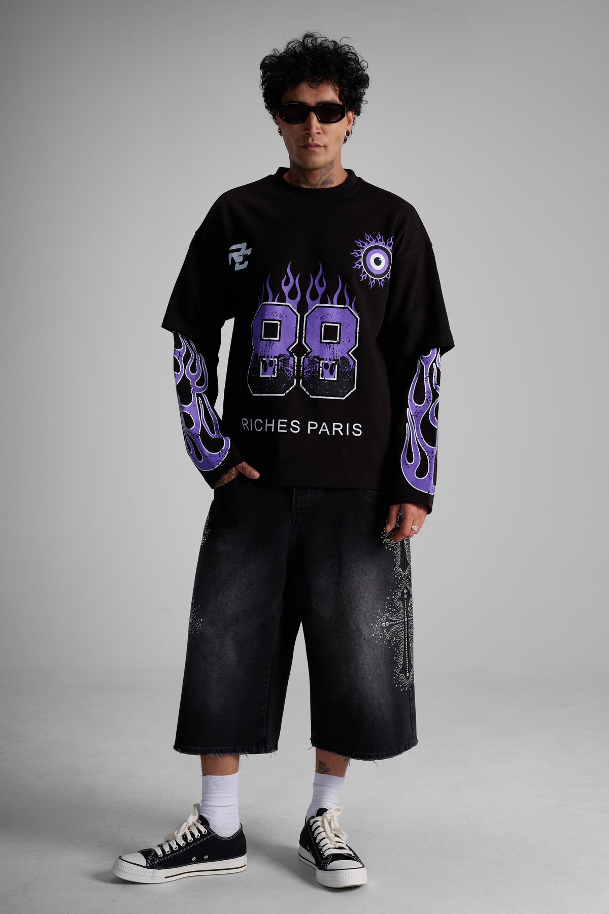 Double sleeves flames