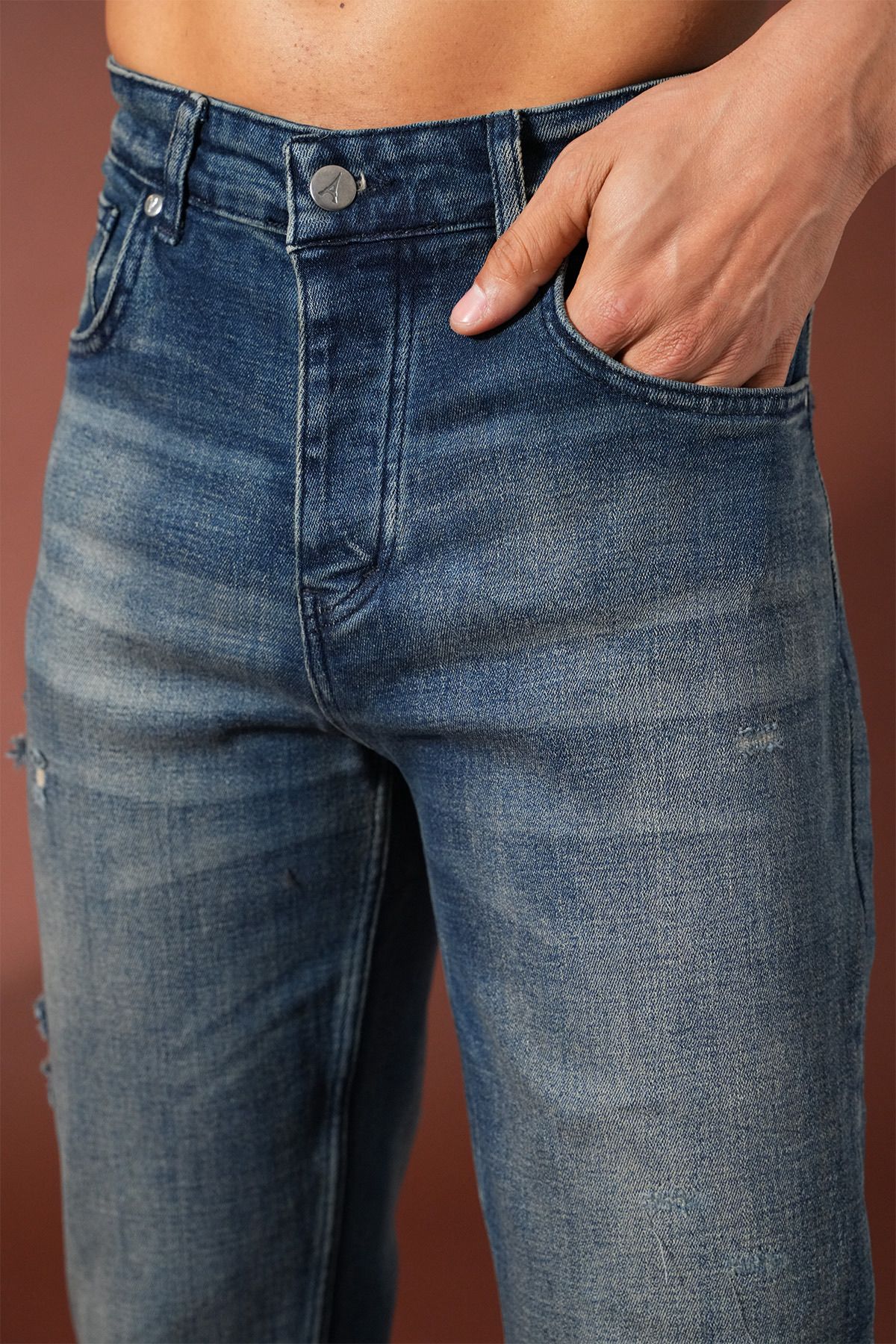 Jean ripped