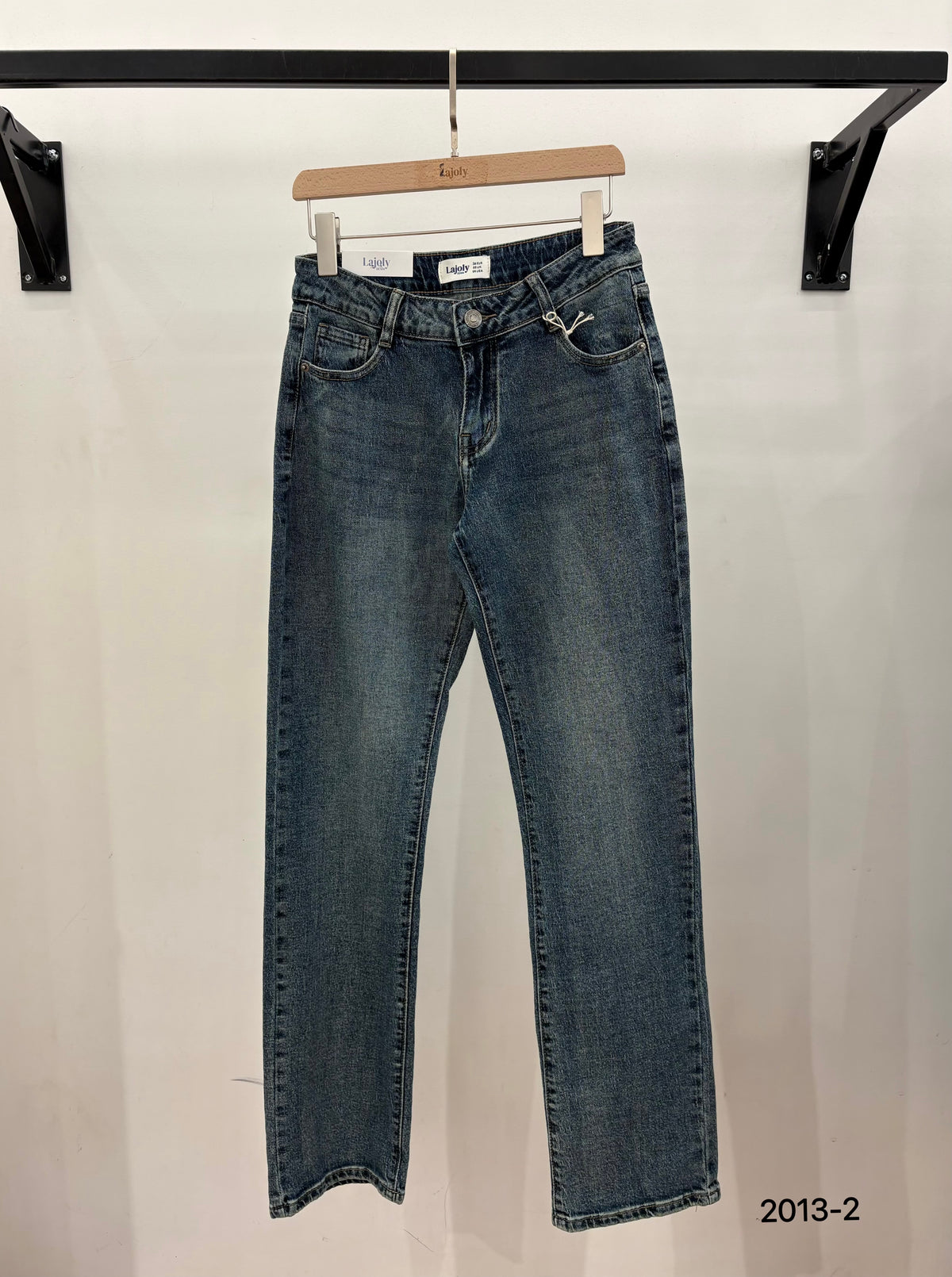 Jean taille basse regular