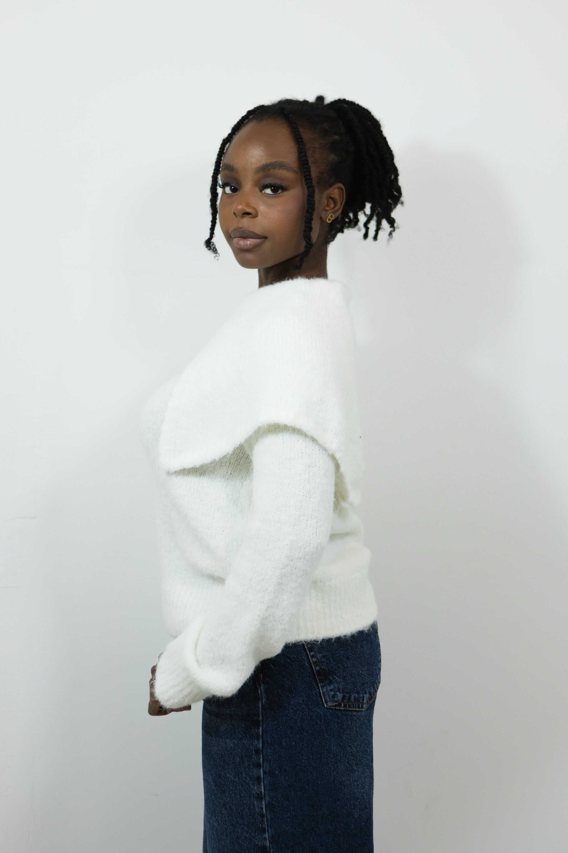 PULL COL TOMBANT