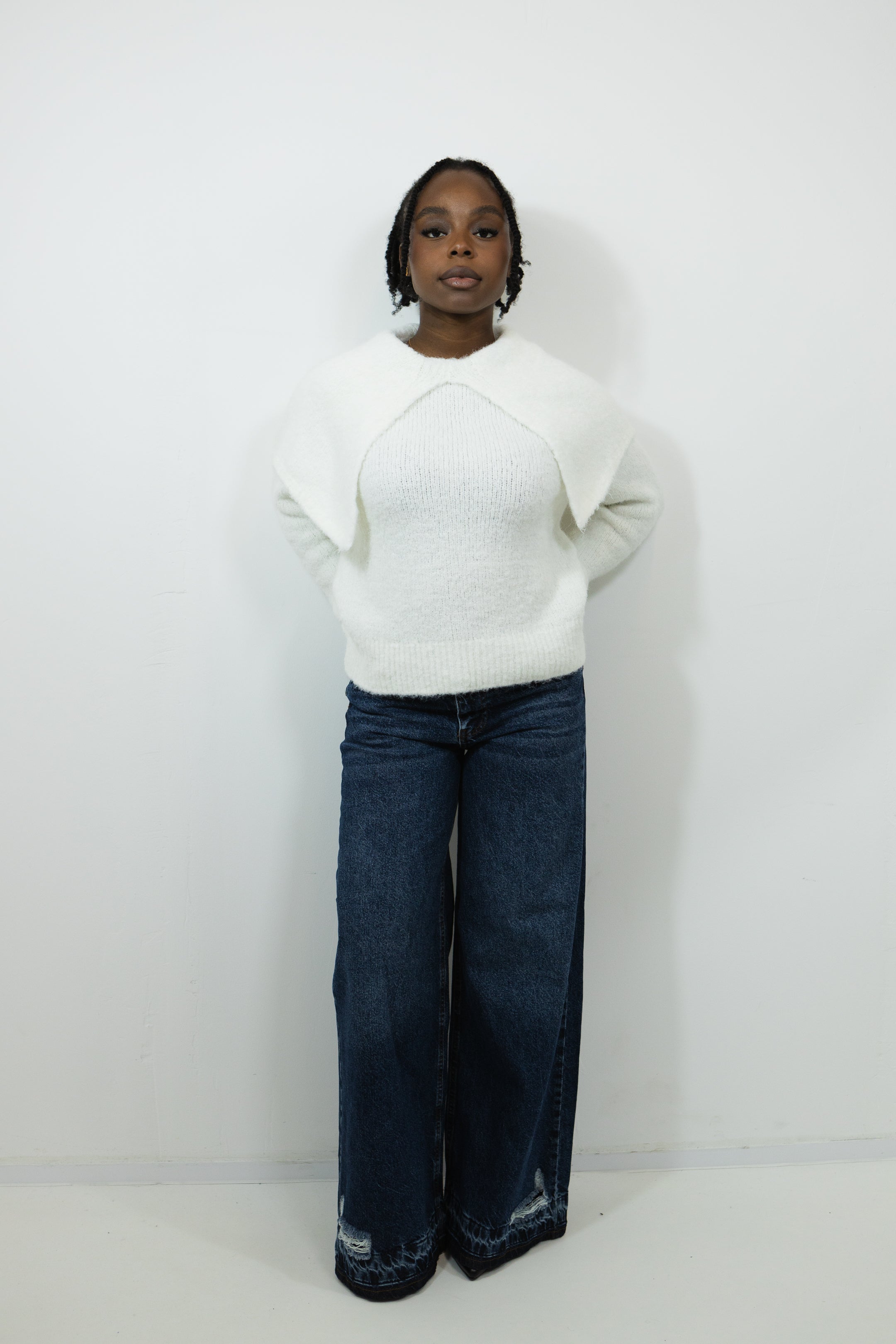PULL COL TOMBANT