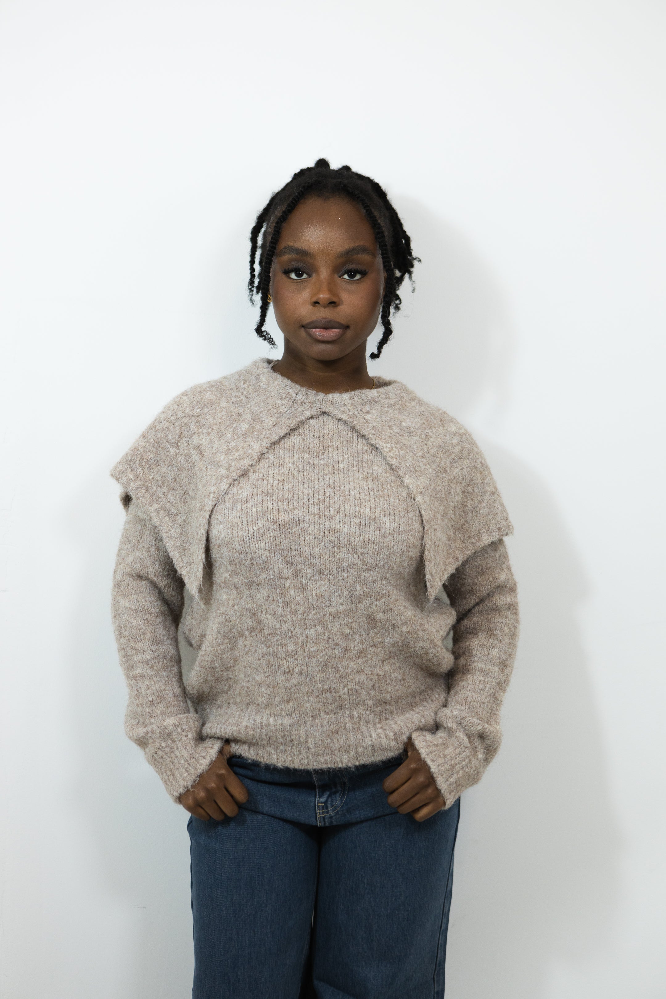 PULL COL TOMBANT