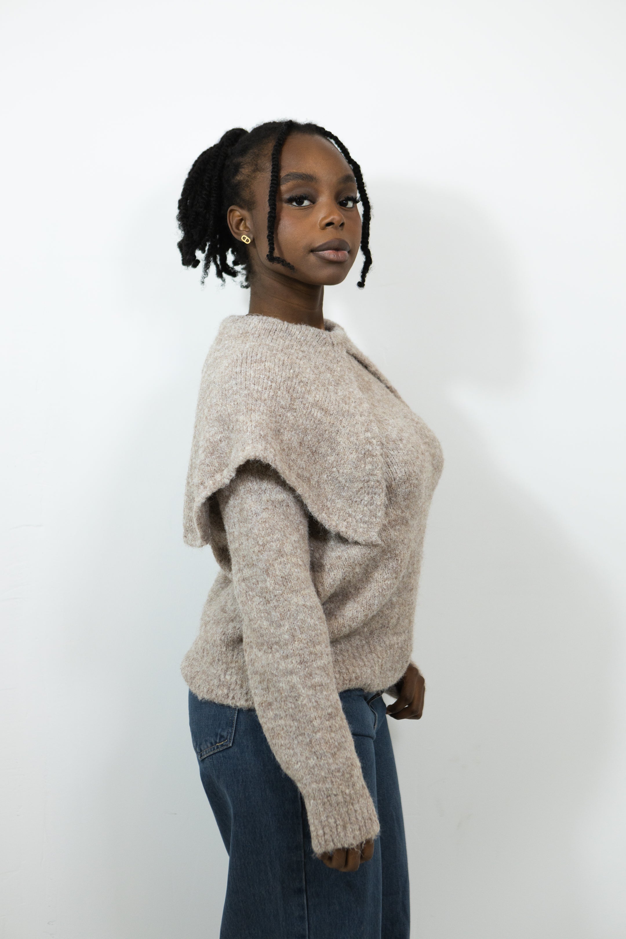 PULL COL TOMBANT