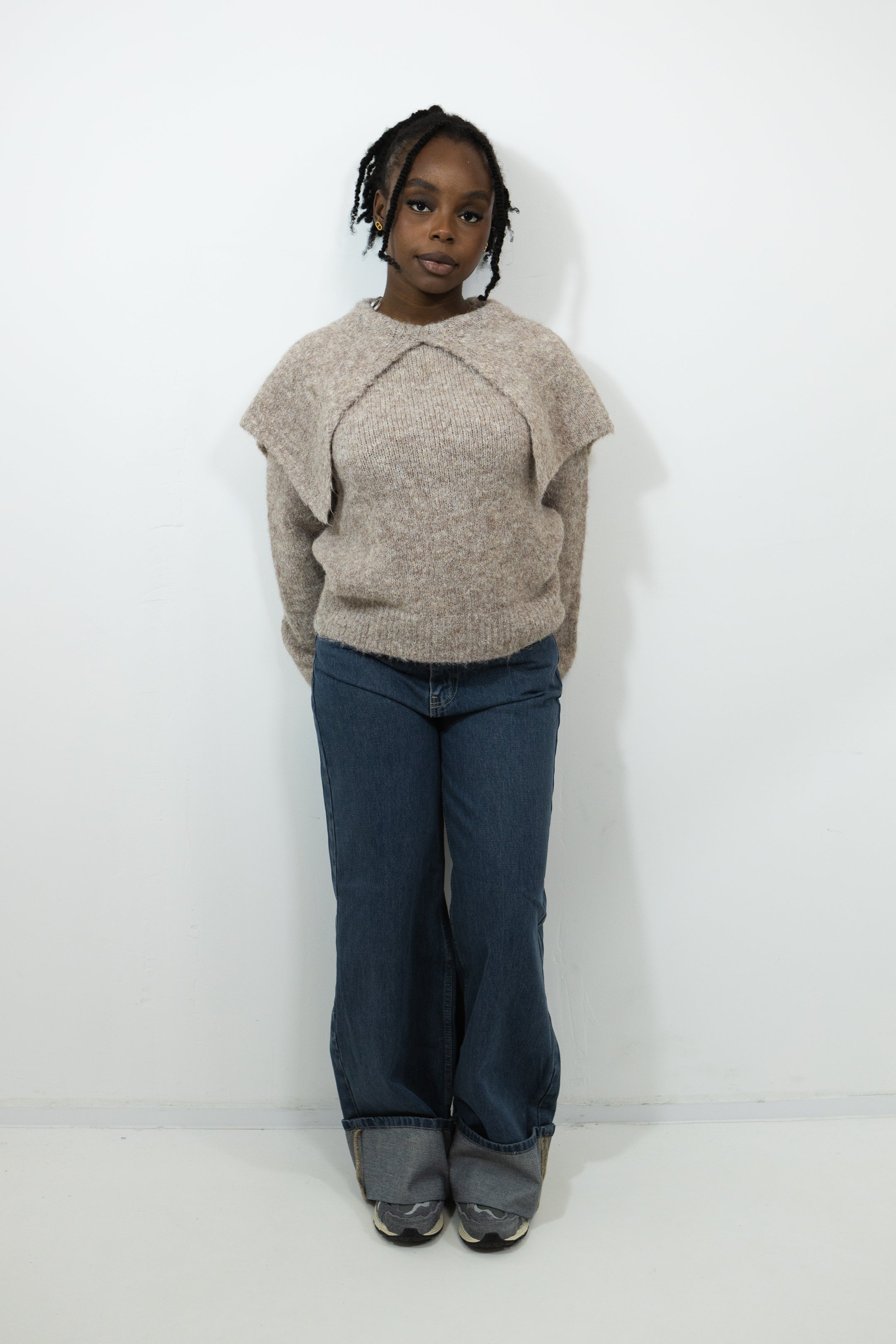 PULL COL TOMBANT