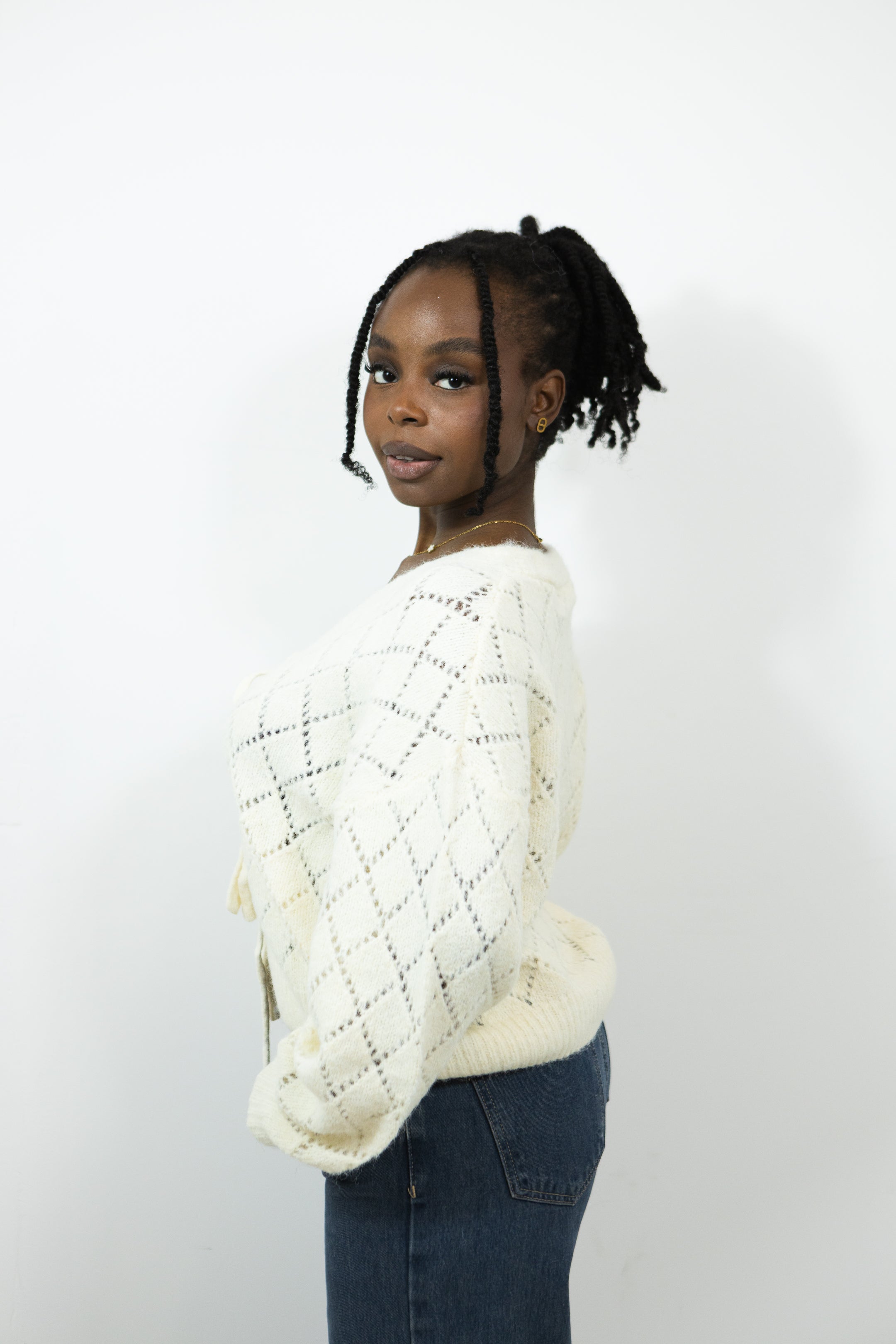 CARDIGAN À NOEUDS
