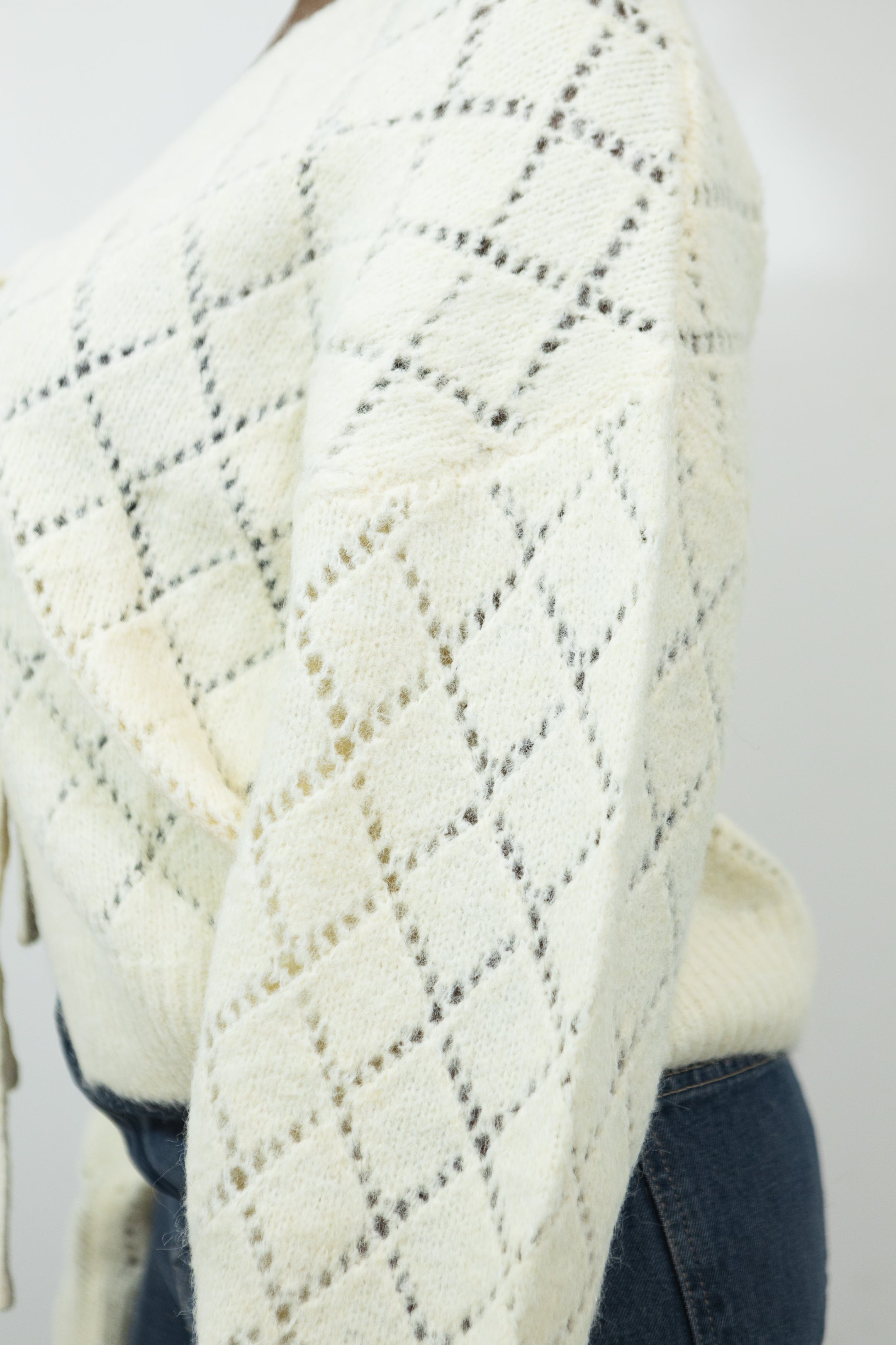 CARDIGAN À NOEUDS
