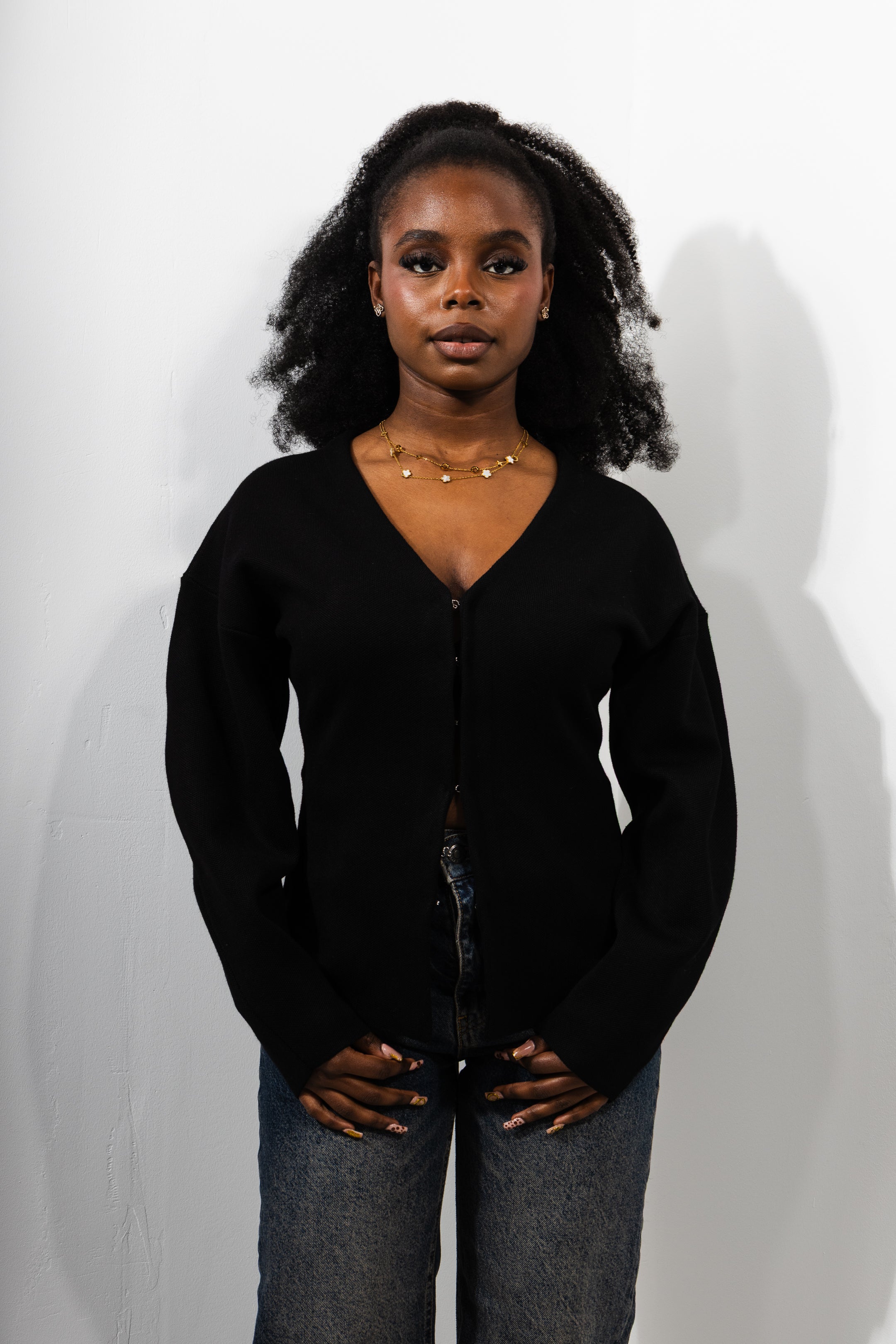 CARDIGAN CINTRÉ