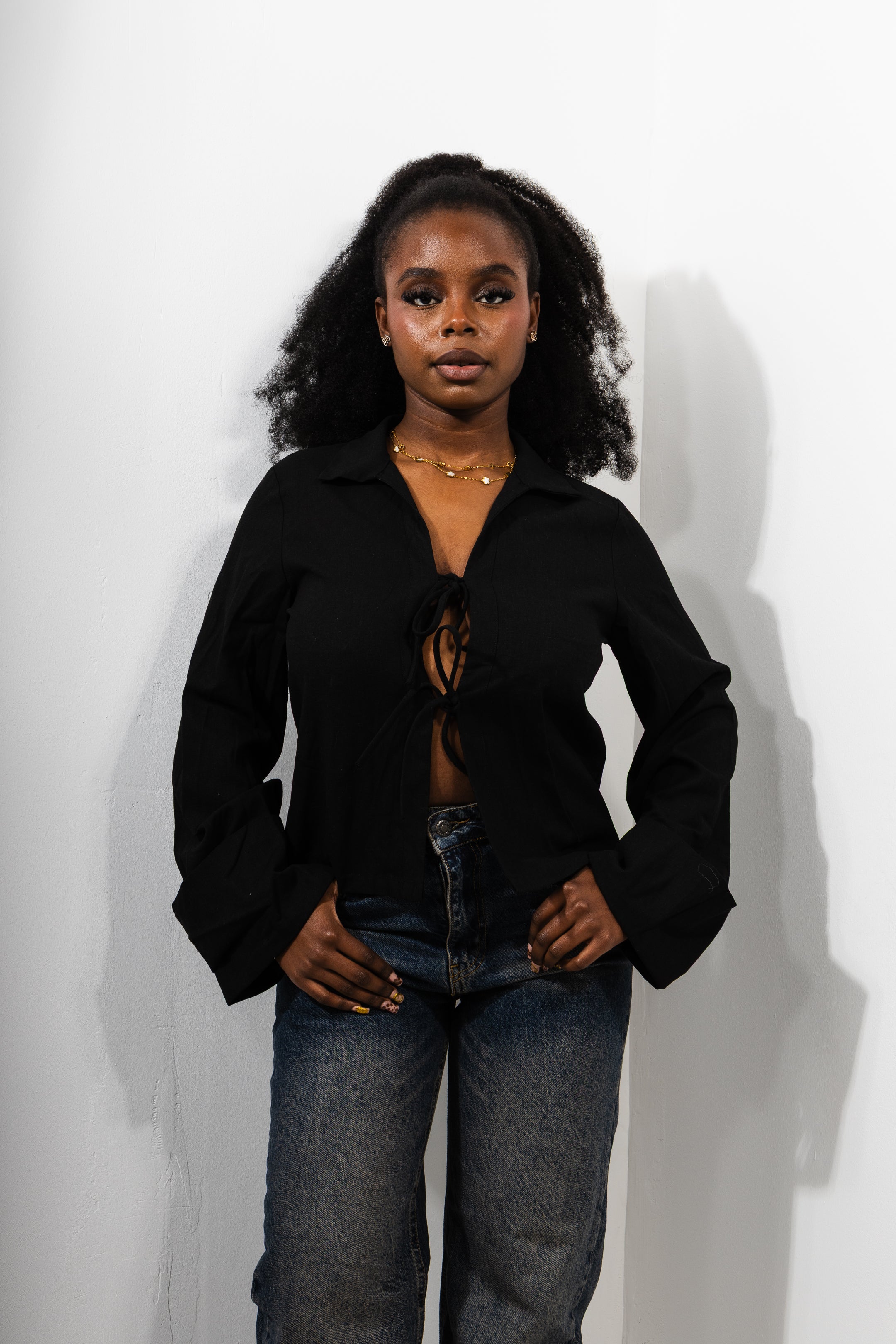 CHEMISE À NOUER