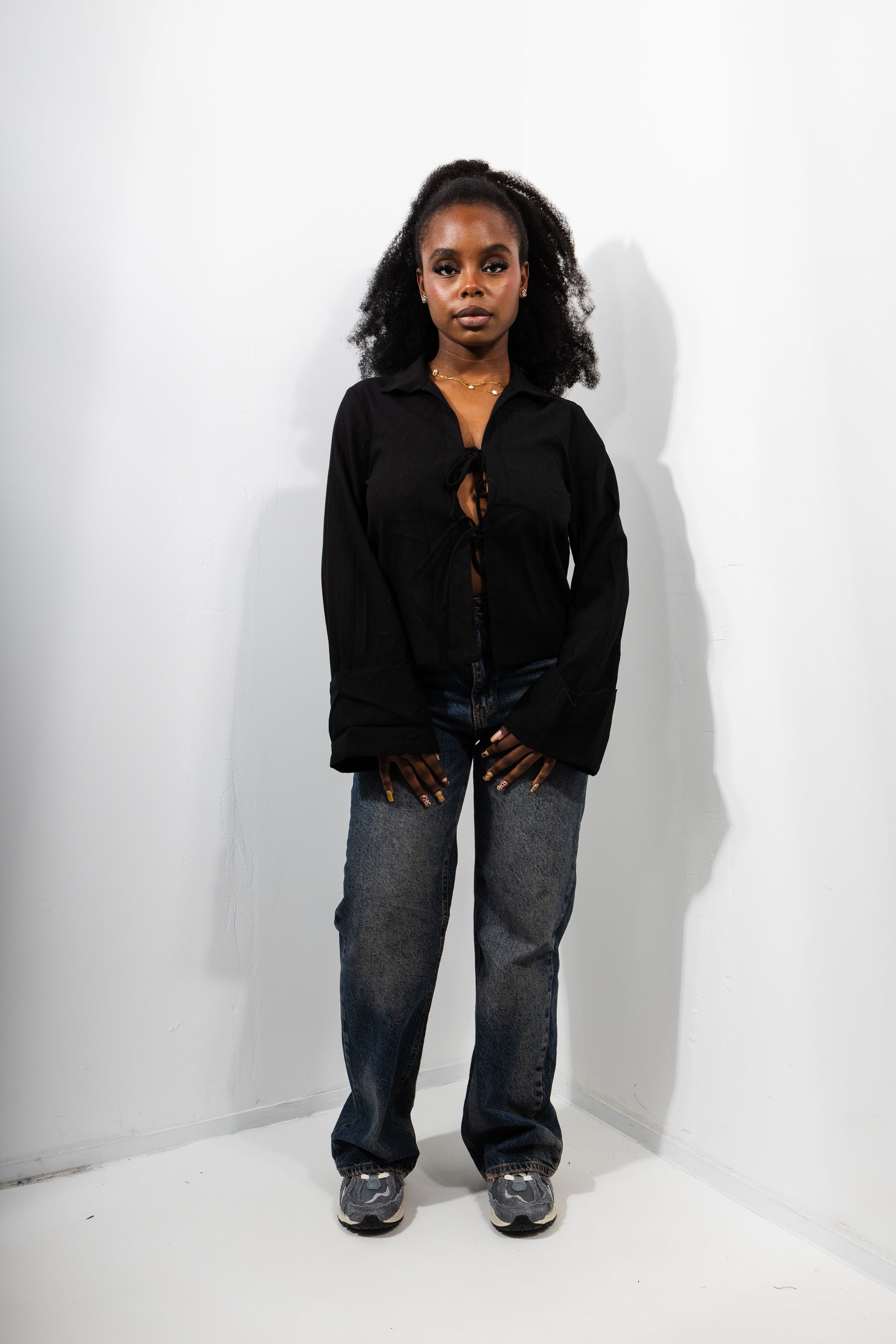CHEMISE À NOUER