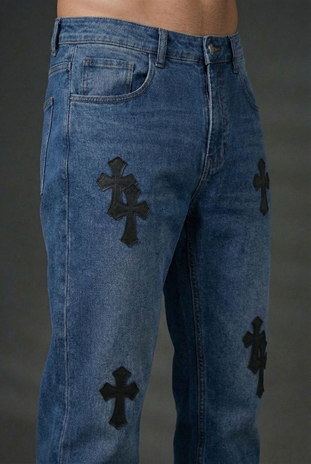 Jean crosses