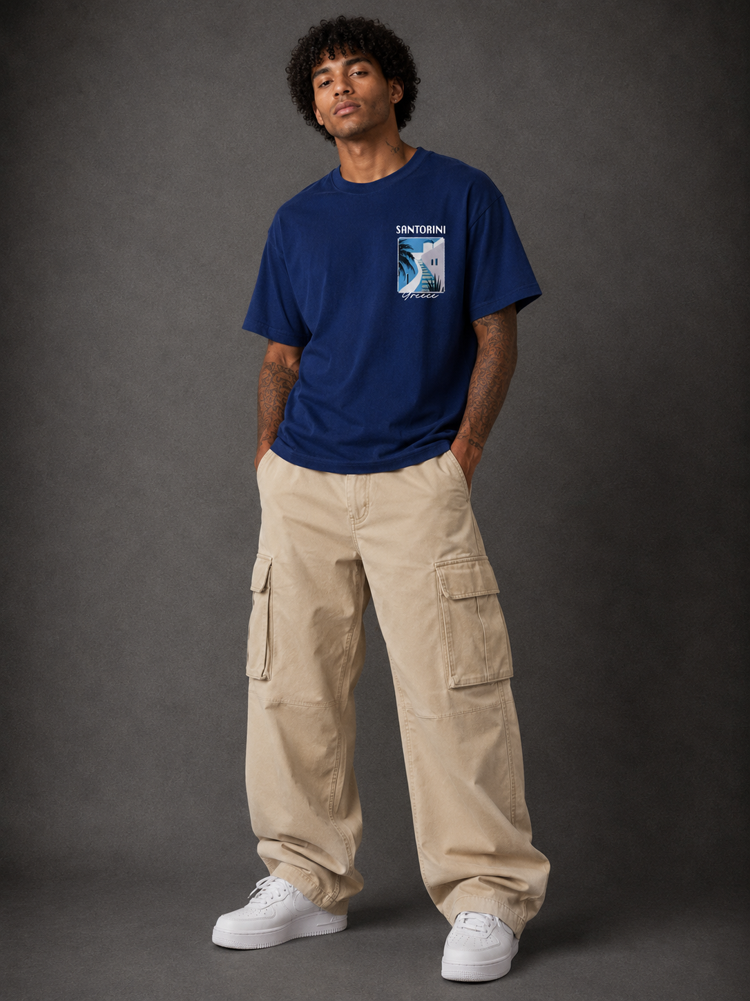T-shirt santorini