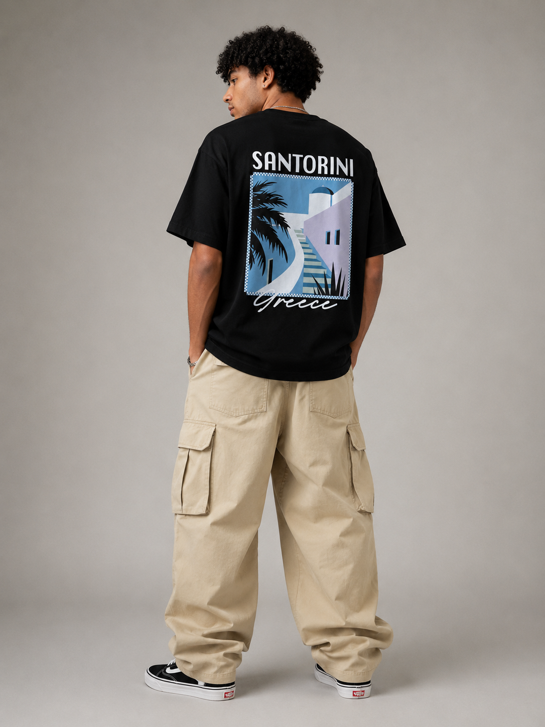 T-shirt santorini