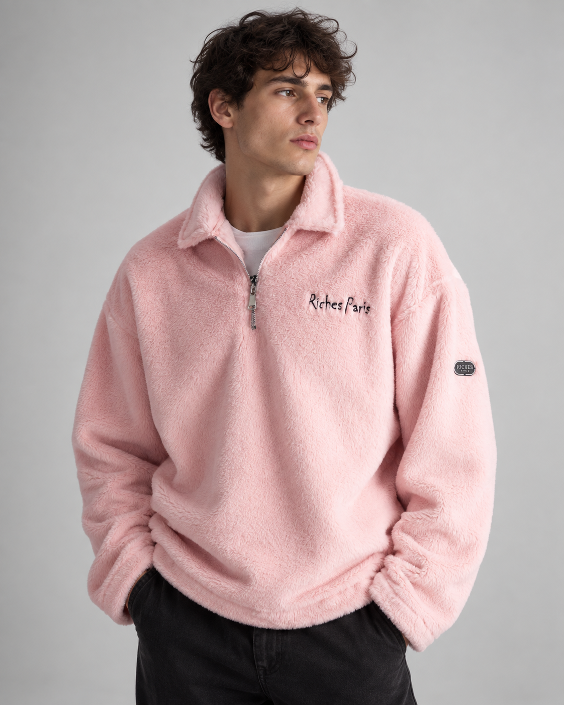 Half zip ensemble