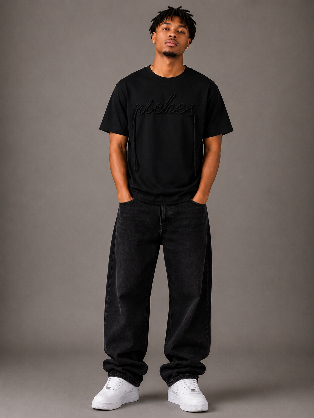 T-shirt riches rope