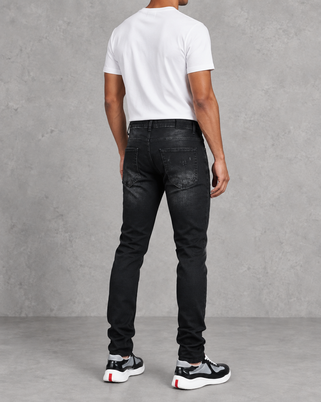 Jean slim washed
