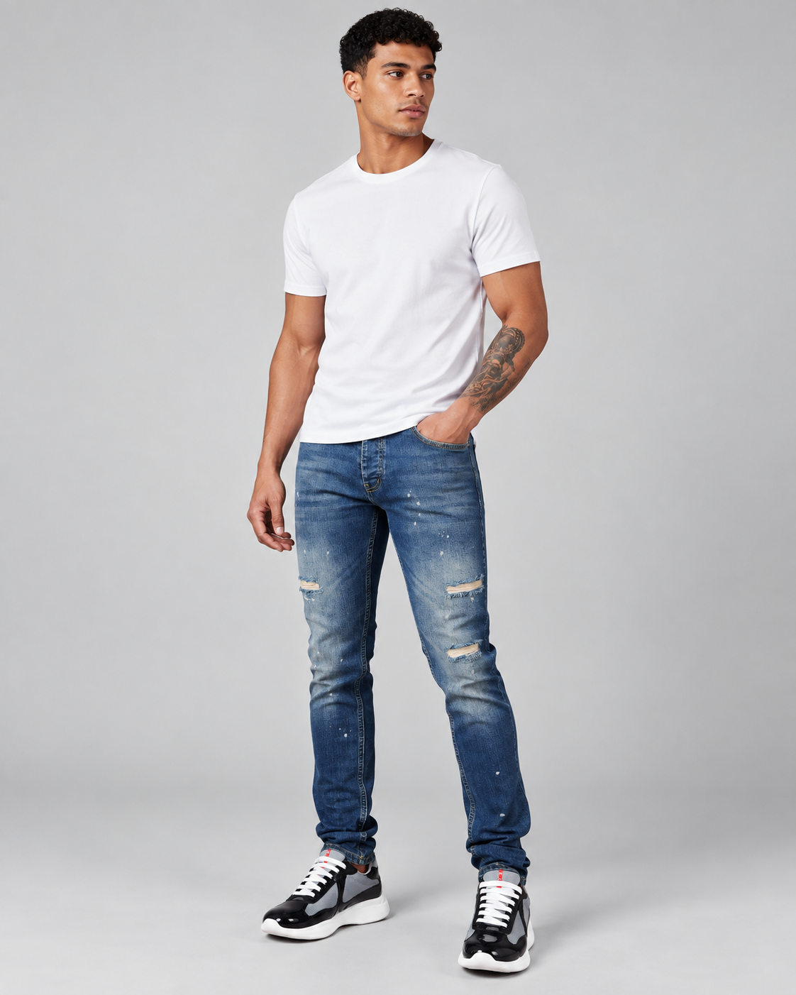 Jean slim STAINS