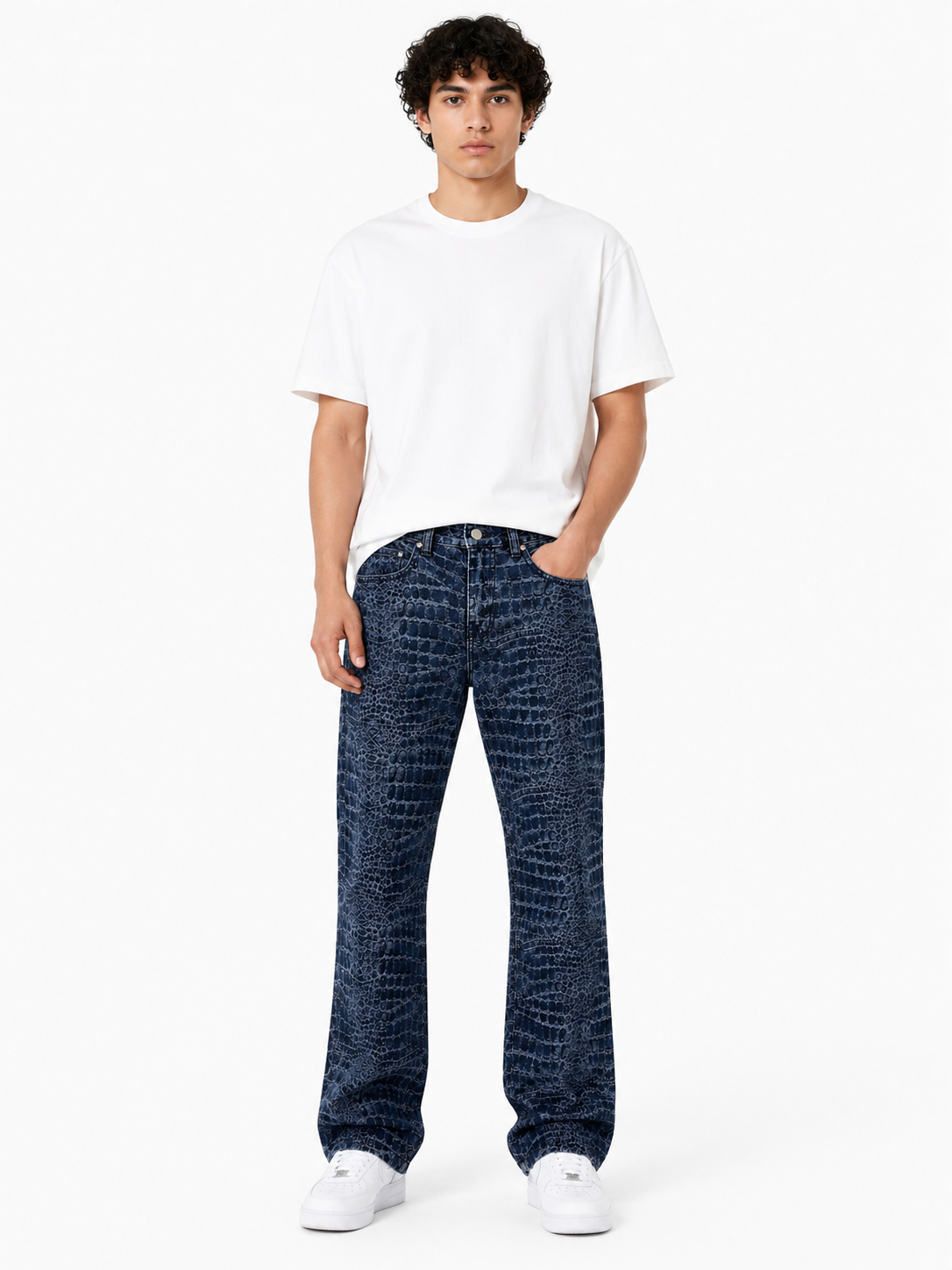 Jean crocodile