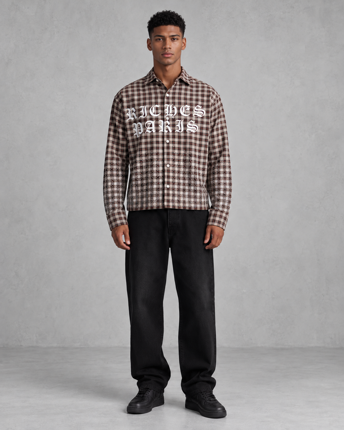 Chemise rhinestones RC