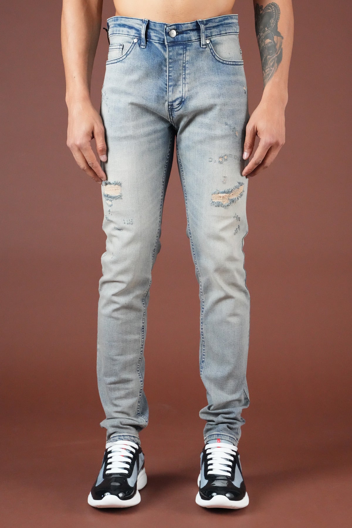 Jean regular slim ripped