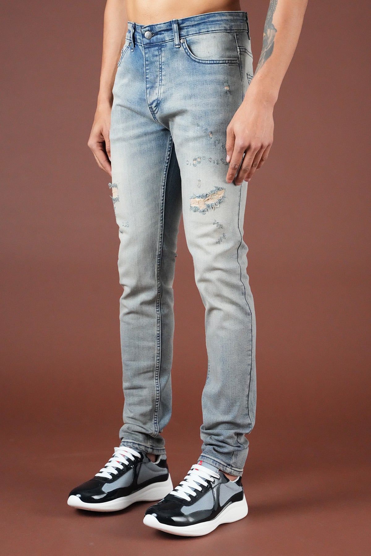 Jean regular slim ripped