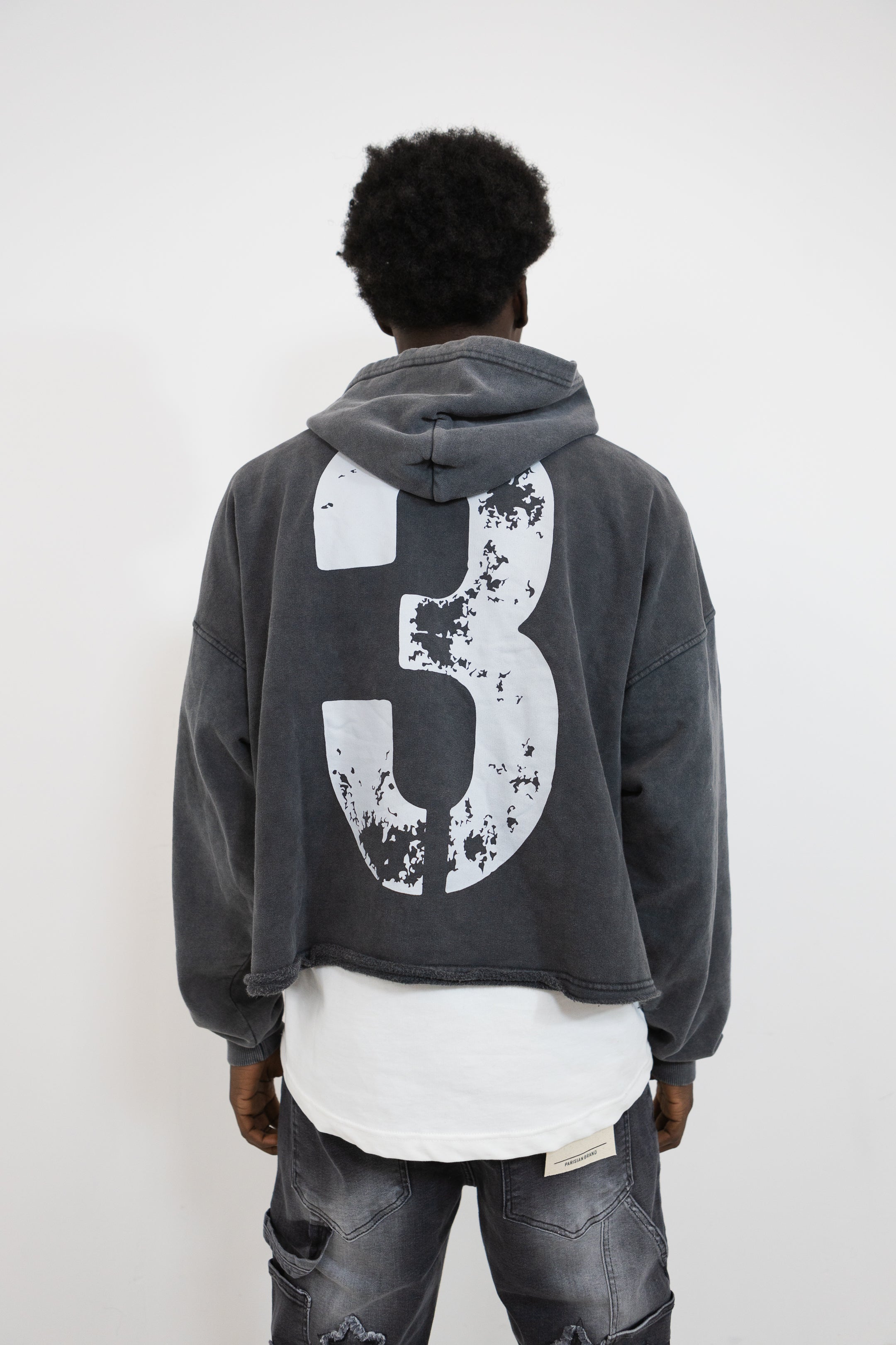 SWEAT CROPPED AVEC IMPRIMÉ