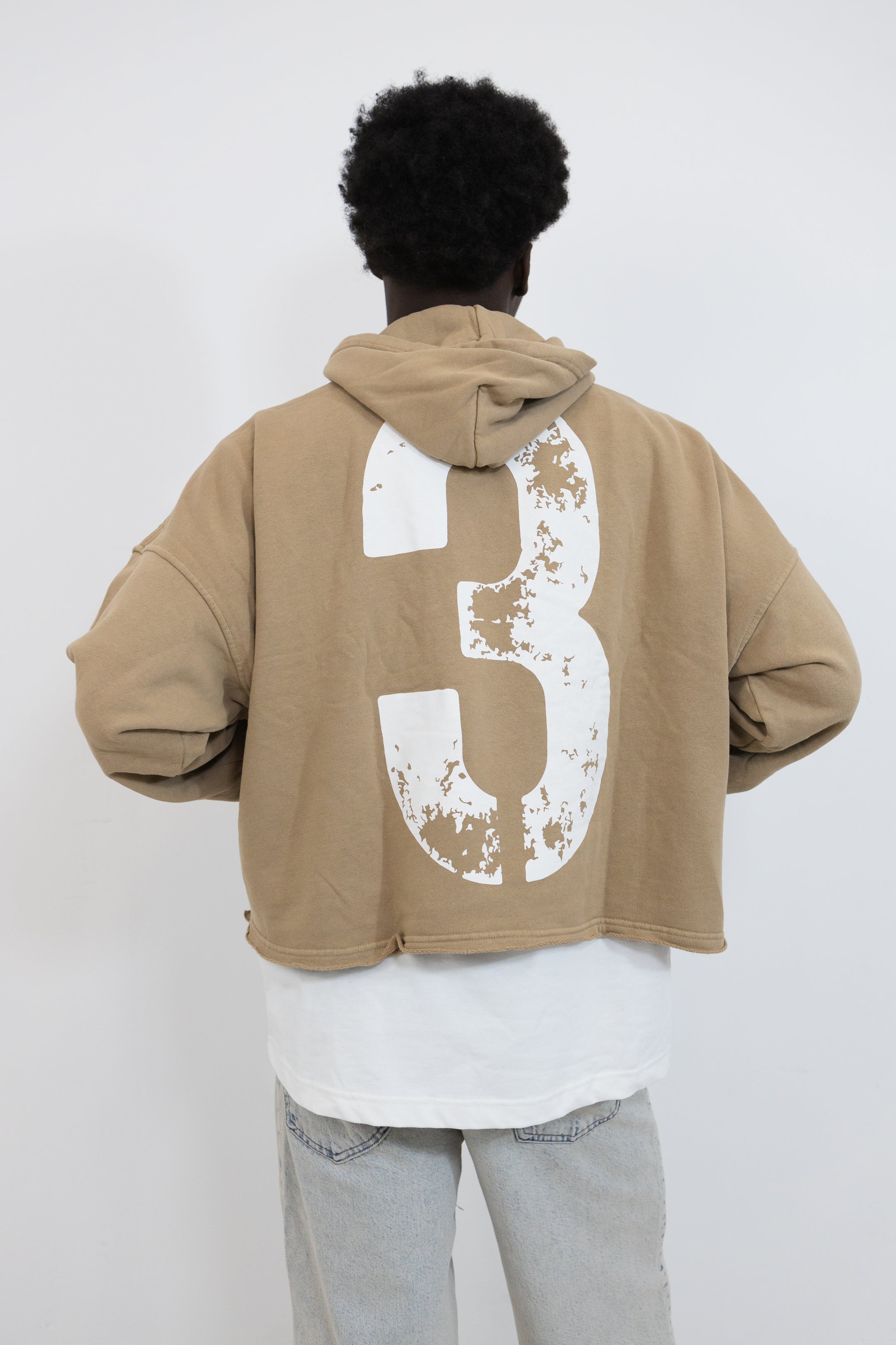SWEAT CROPPED AVEC IMPRIMÉ