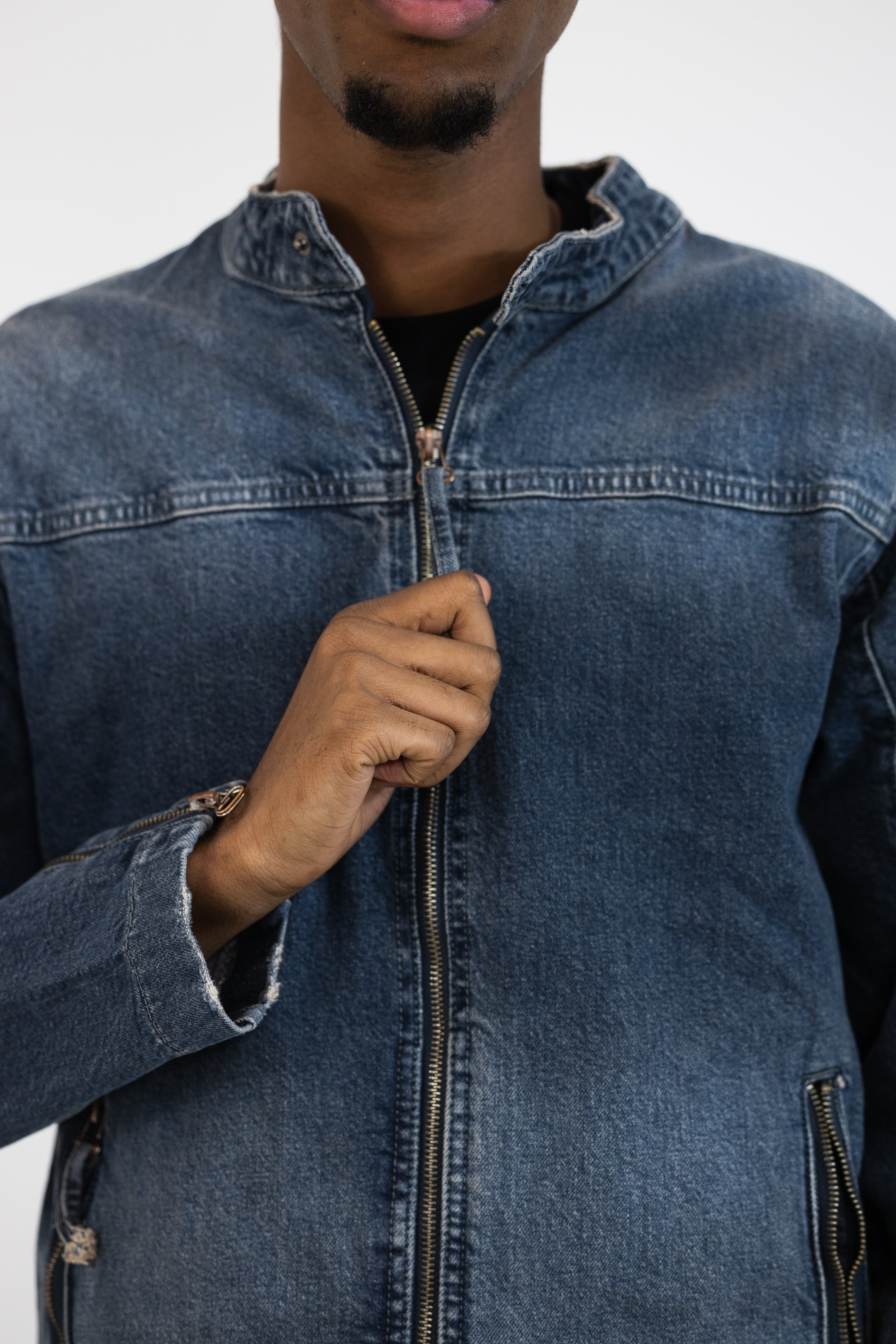 VESTE EN JEAN CALIFORNIA BRODÉ