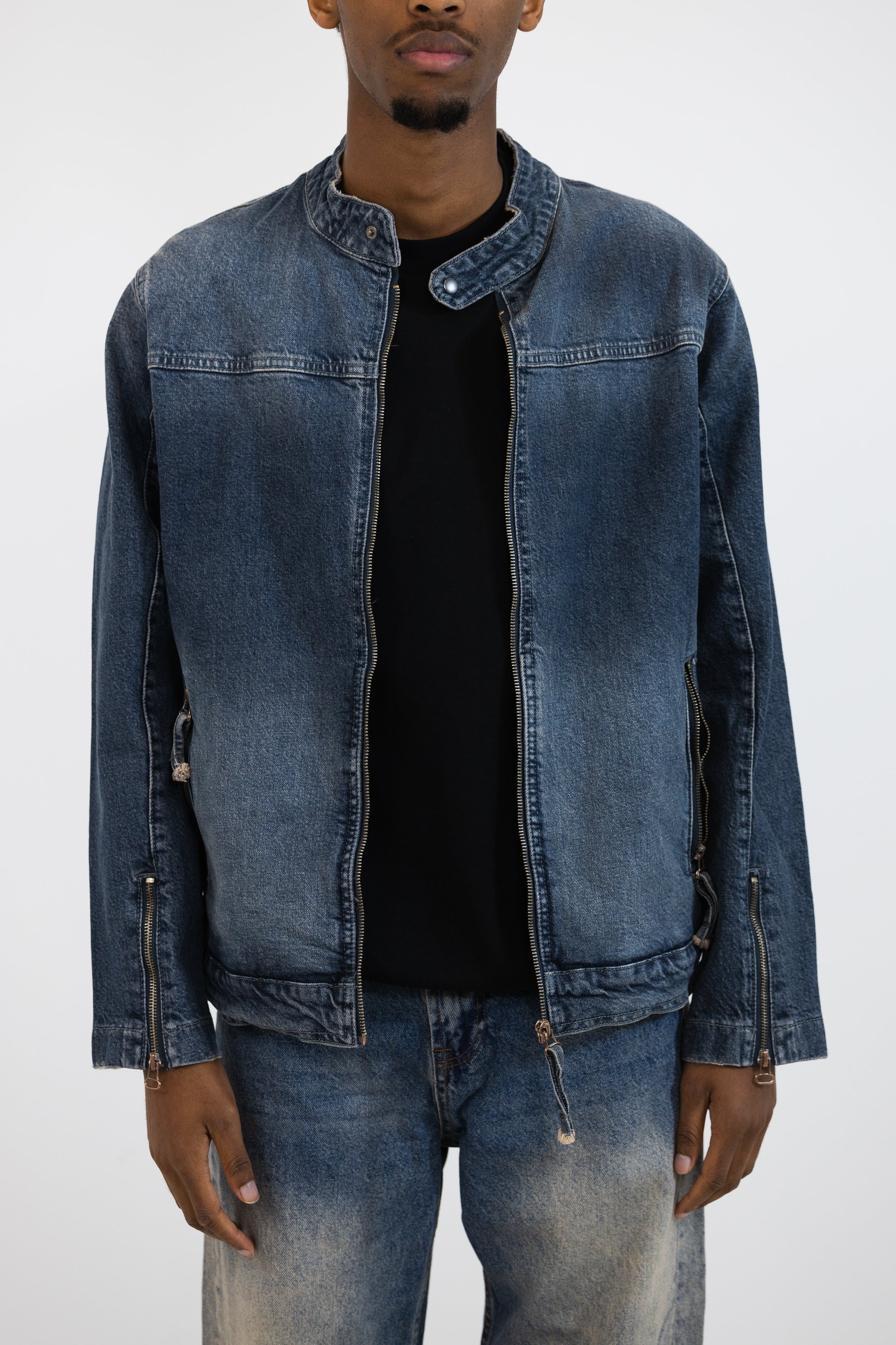 VESTE EN JEAN CALIFORNIA BRODÉ