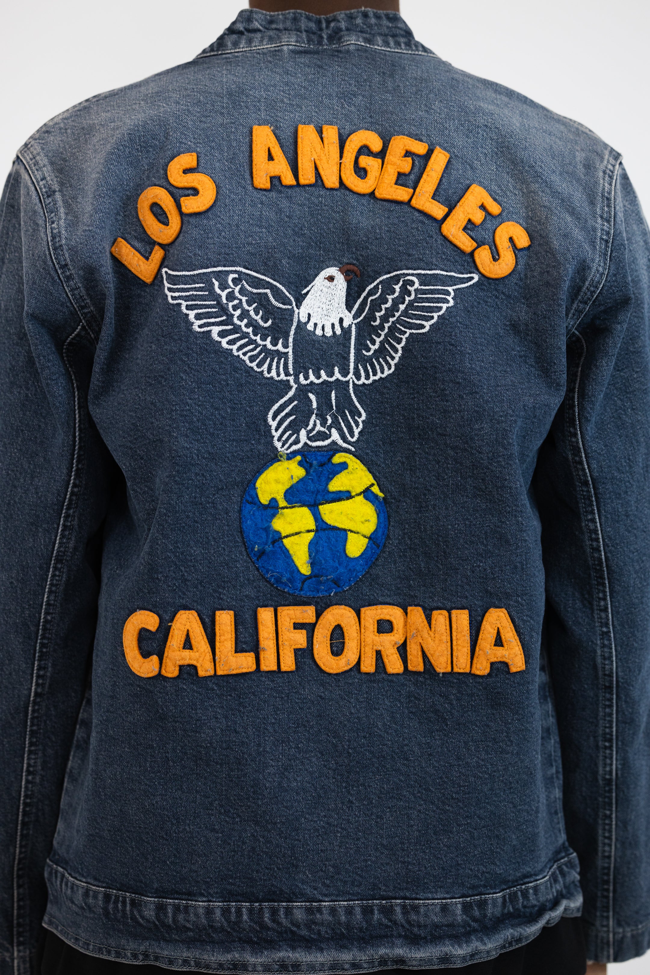 VESTE EN JEAN CALIFORNIA BRODÉ