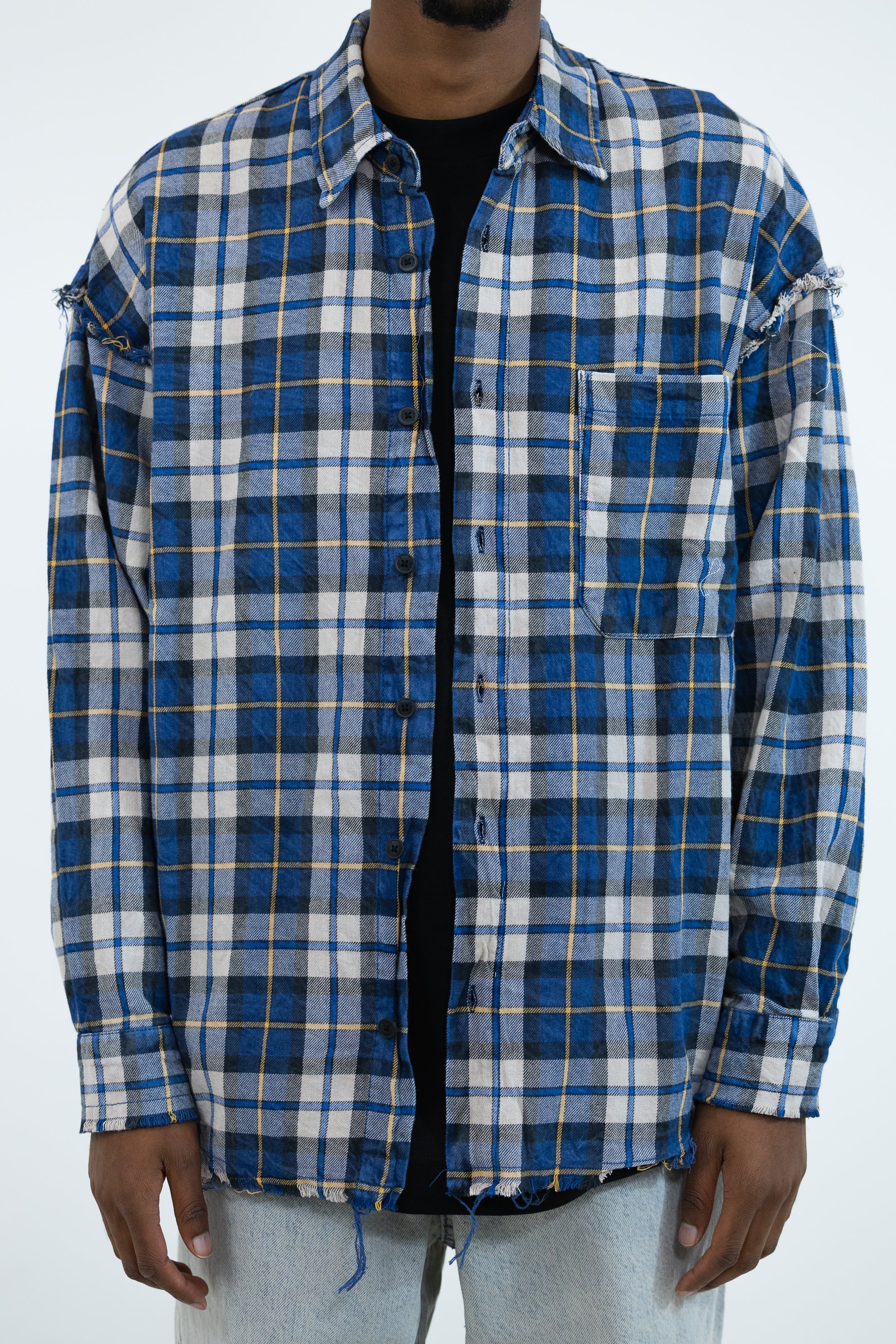 CHEMISE FLANNEL DÉCHIRÉ