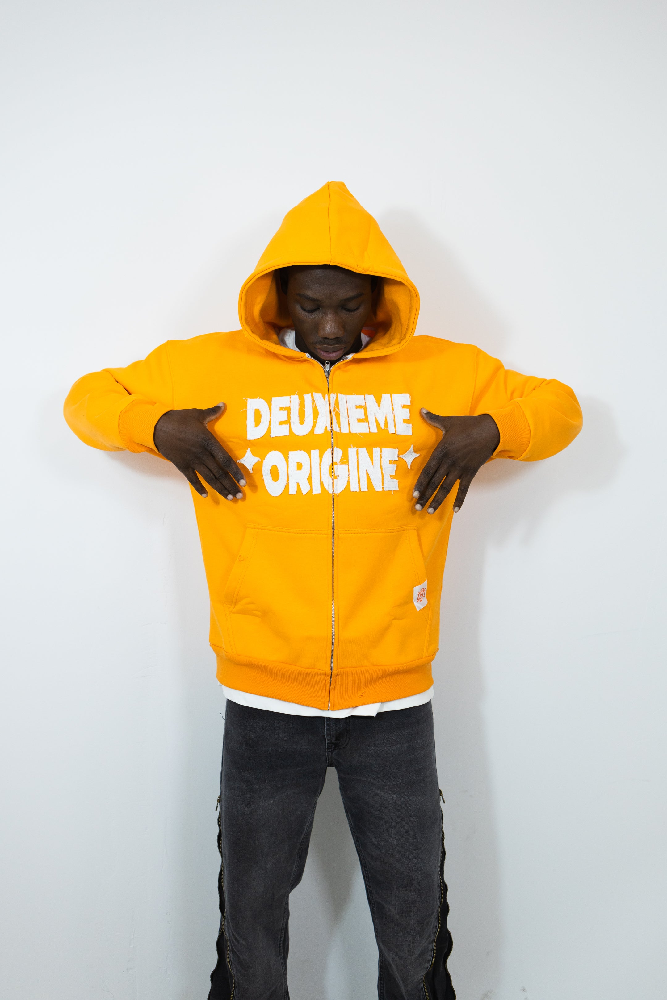 DEUXIEME ORIGINE ZIP HOODIE