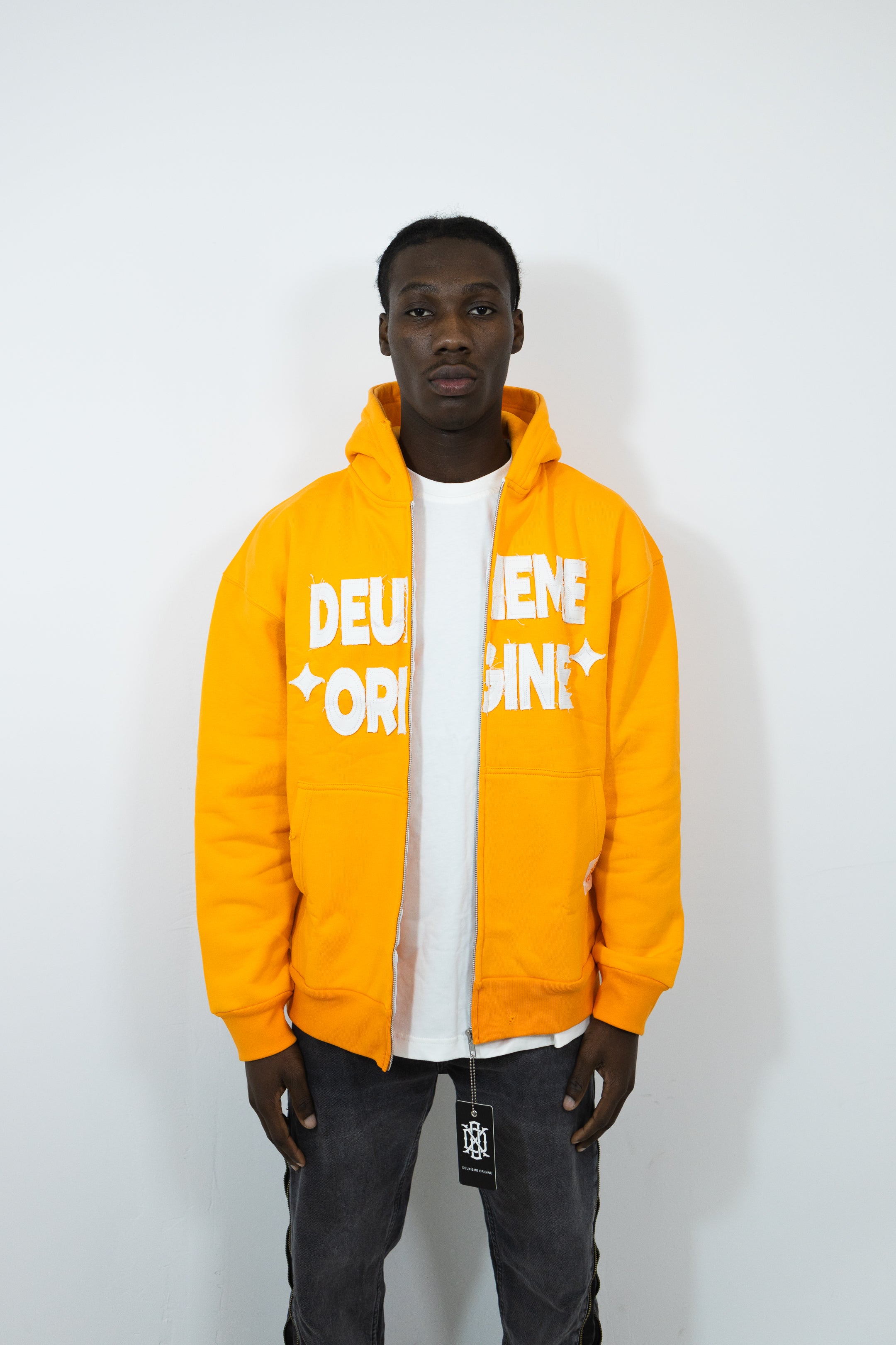 DEUXIEME ORIGINE ZIP HOODIE