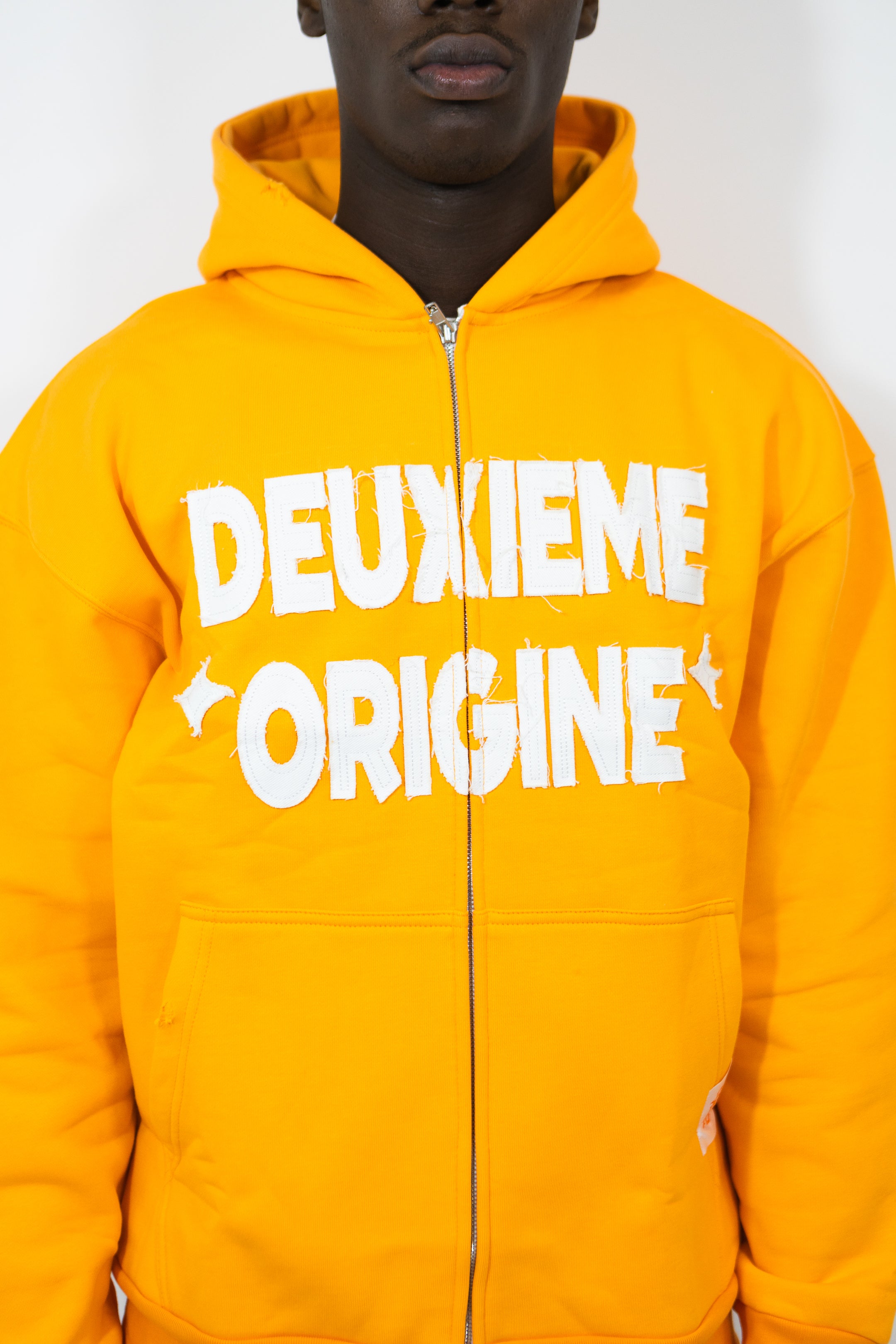 DEUXIEME ORIGINE ZIP HOODIE