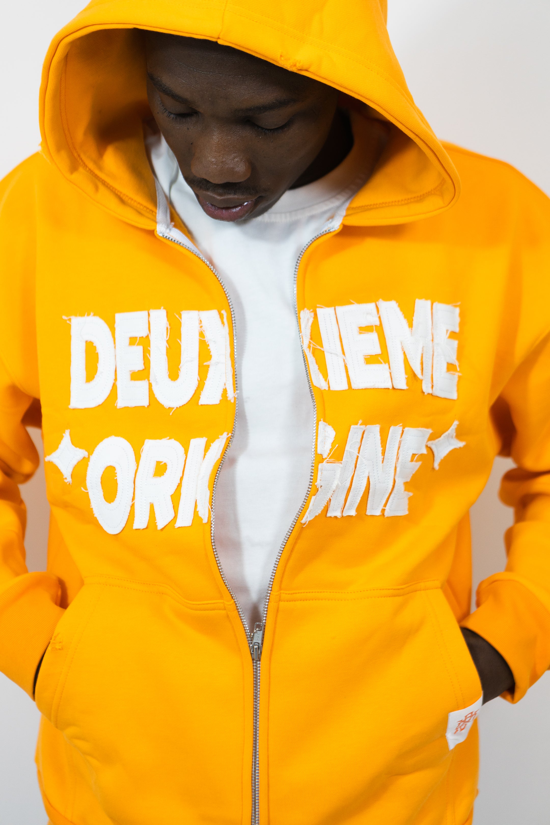 DEUXIEME ORIGINE ZIP HOODIE