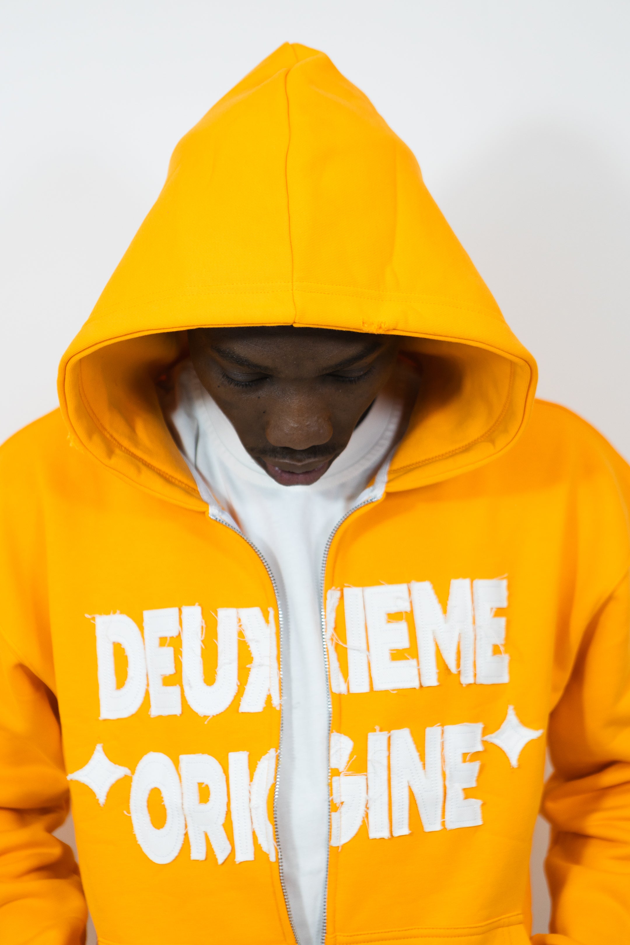 DEUXIEME ORIGINE ZIP HOODIE