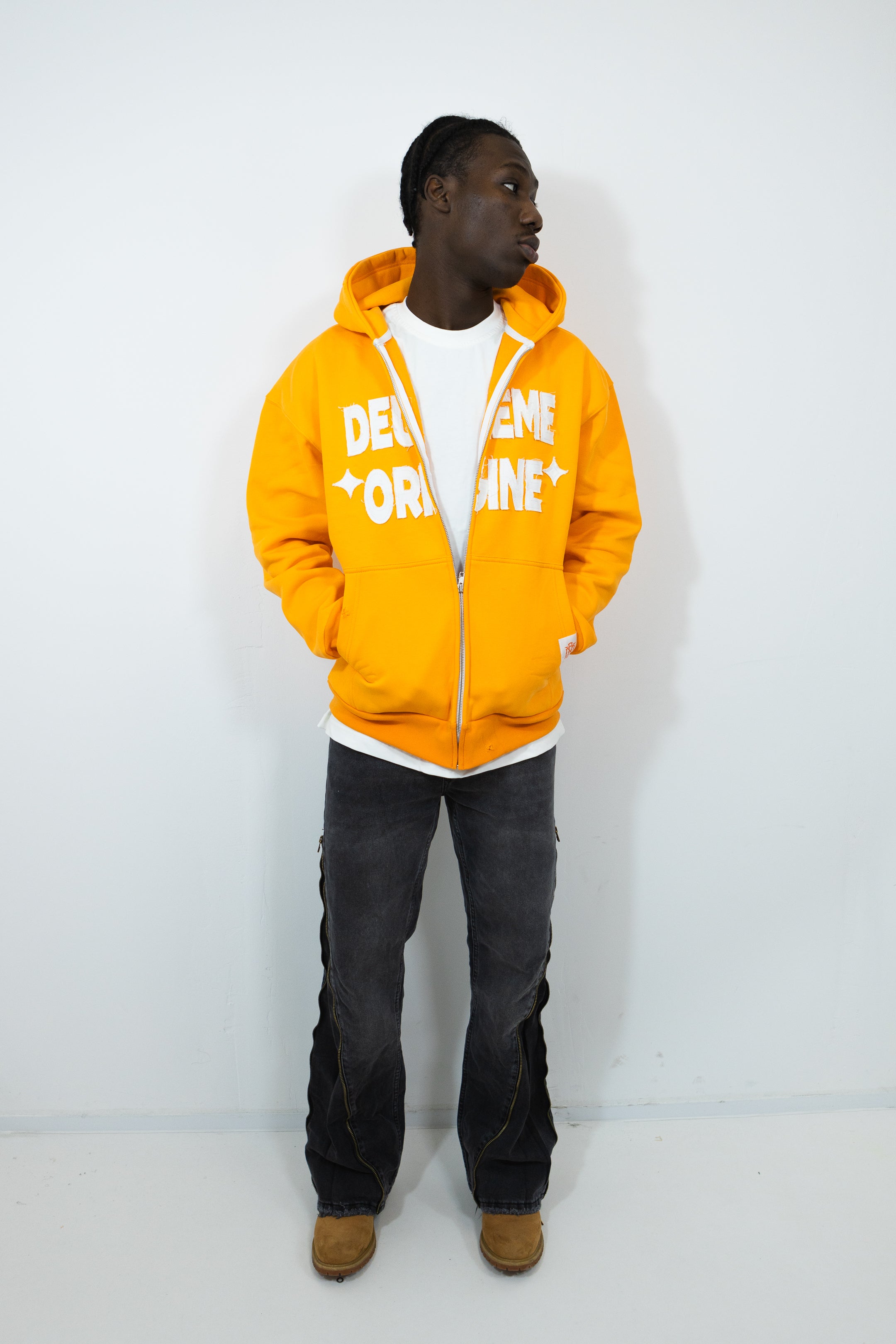 DEUXIEME ORIGINE ZIP HOODIE