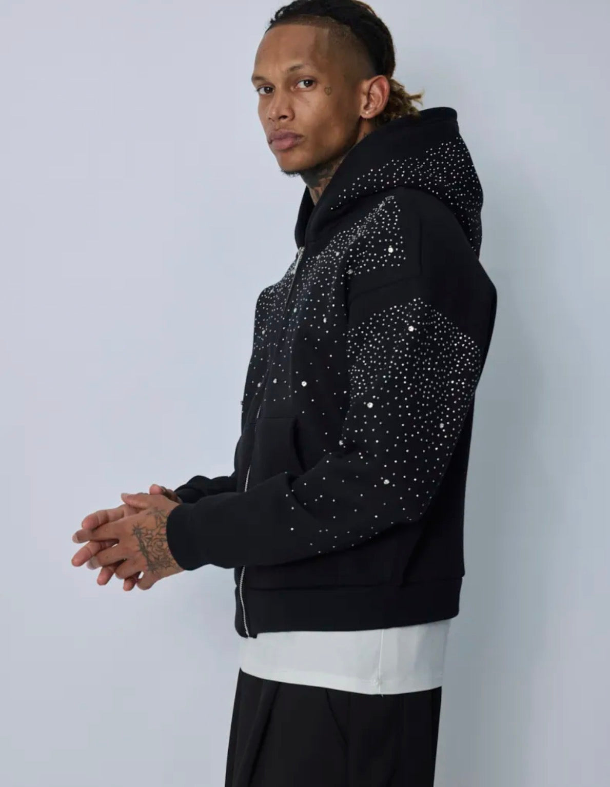 Gilet rhinestones