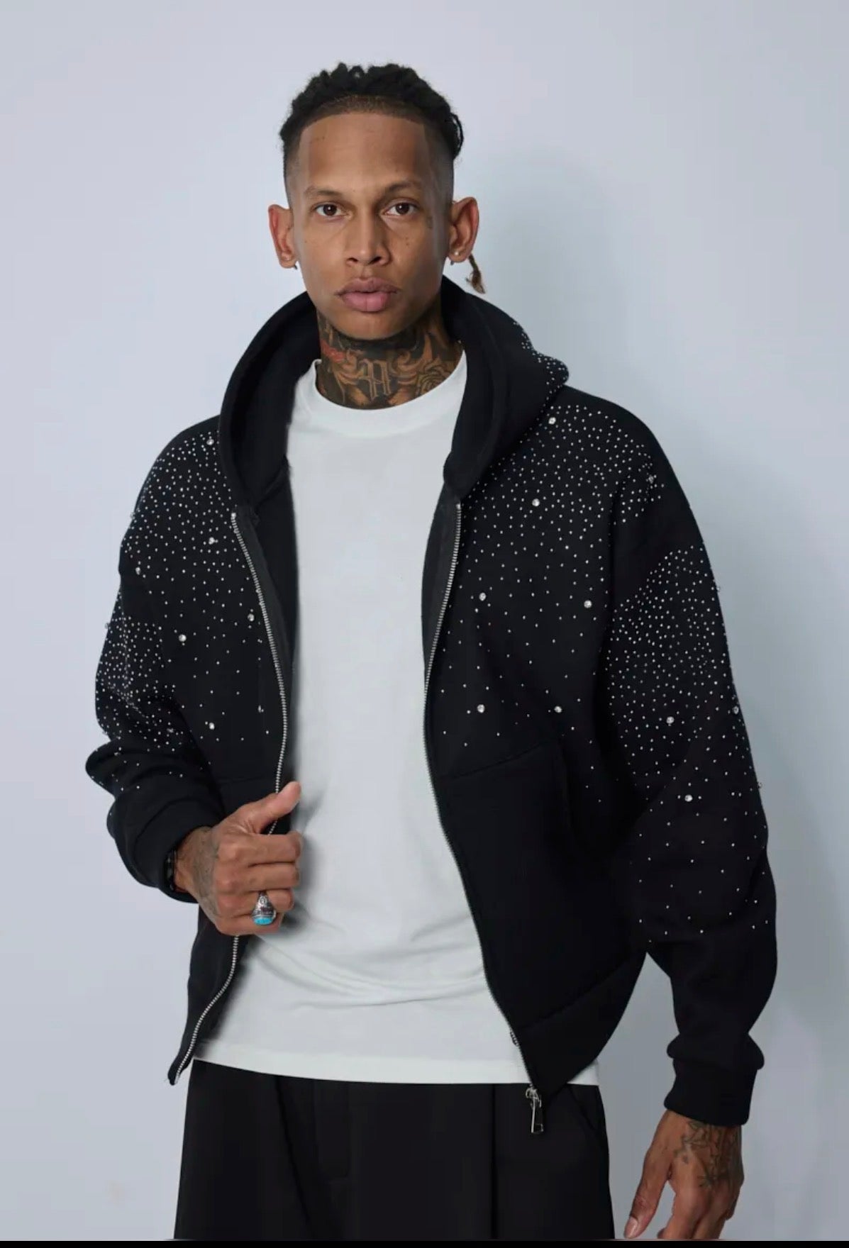 Gilet rhinestones