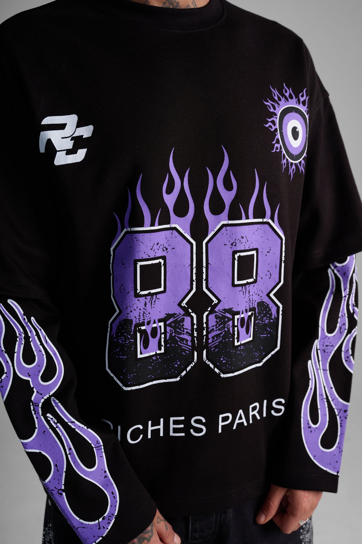 Double sleeves flames