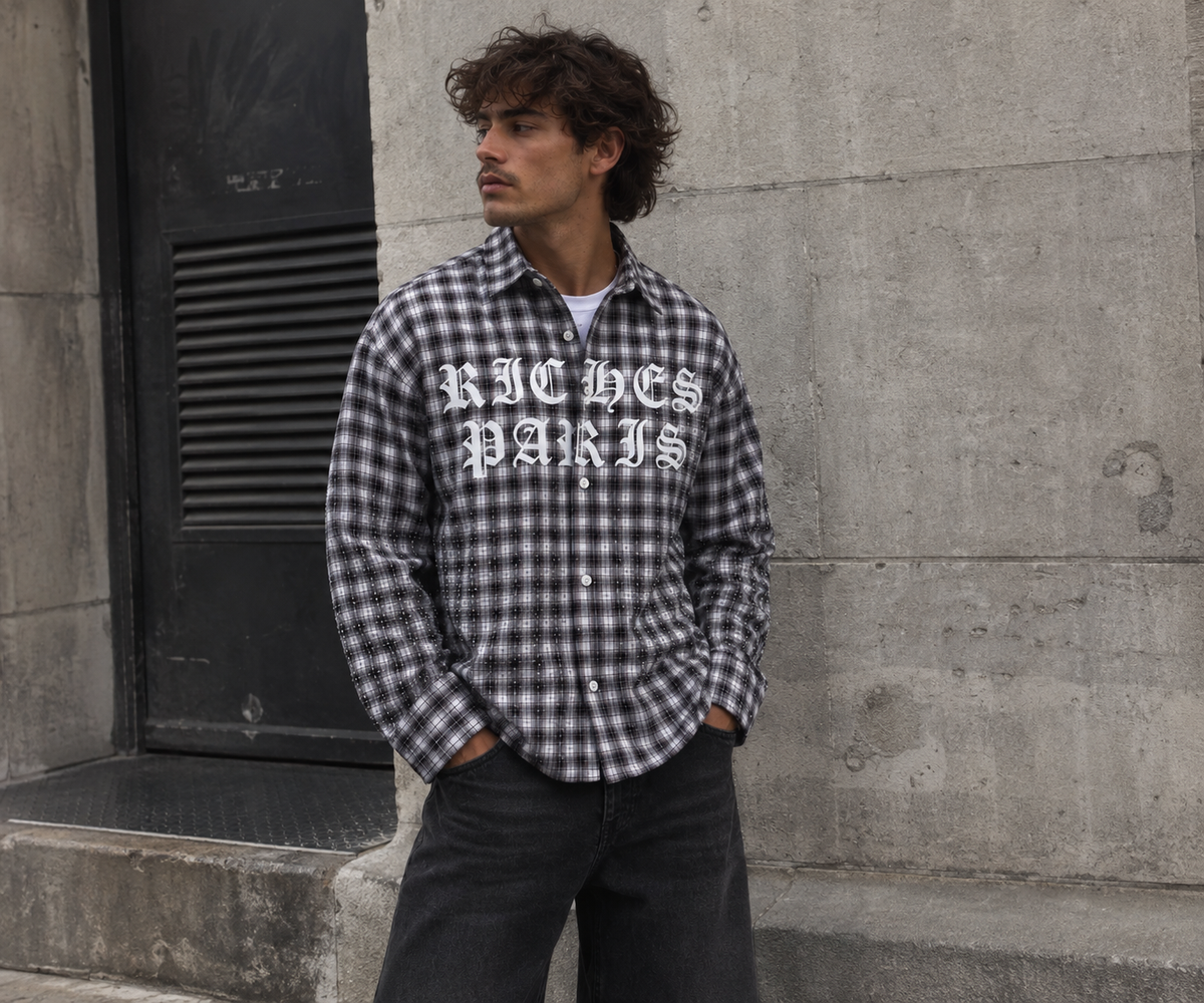 Chemise rhinestones RC