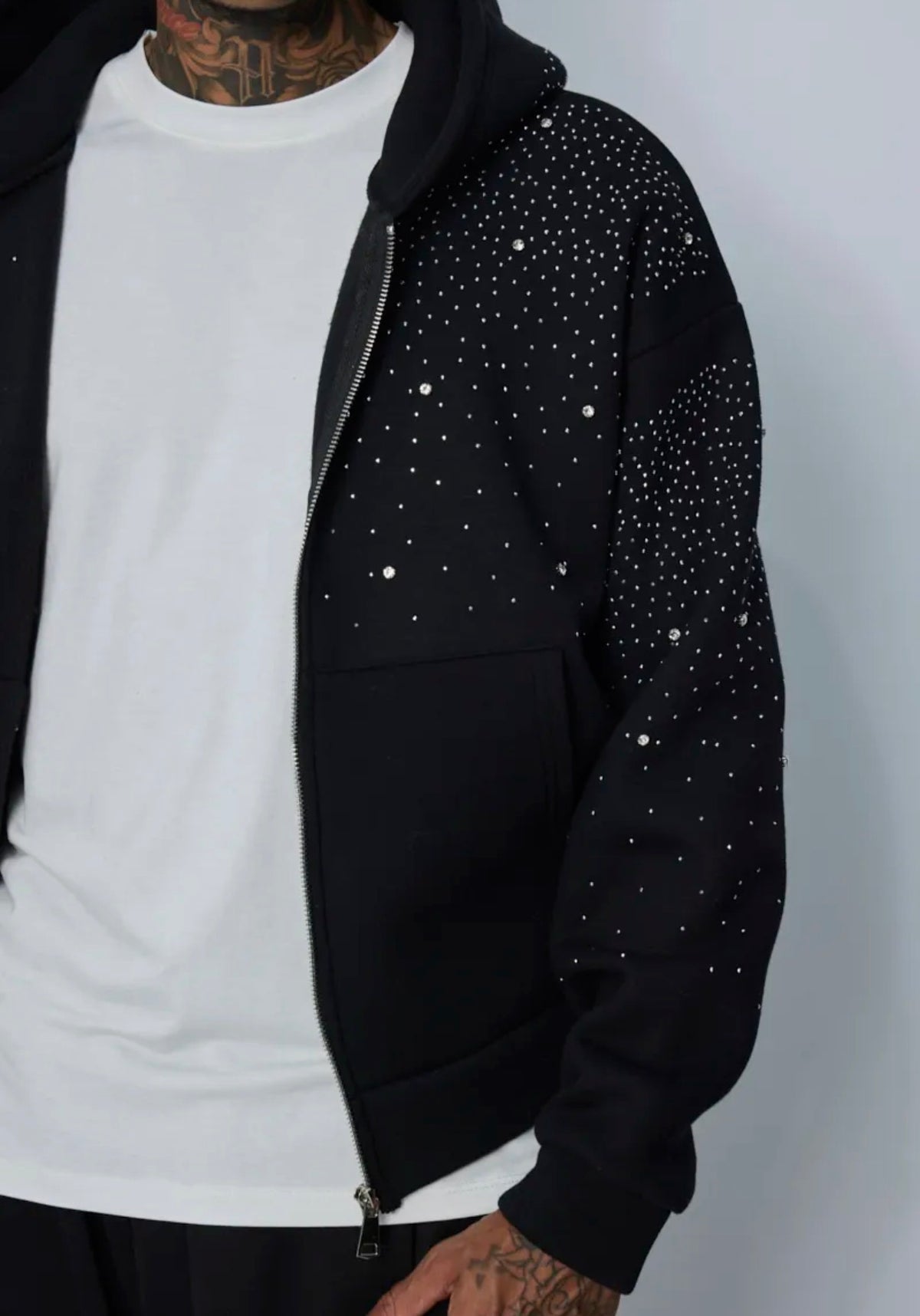 Gilet rhinestones
