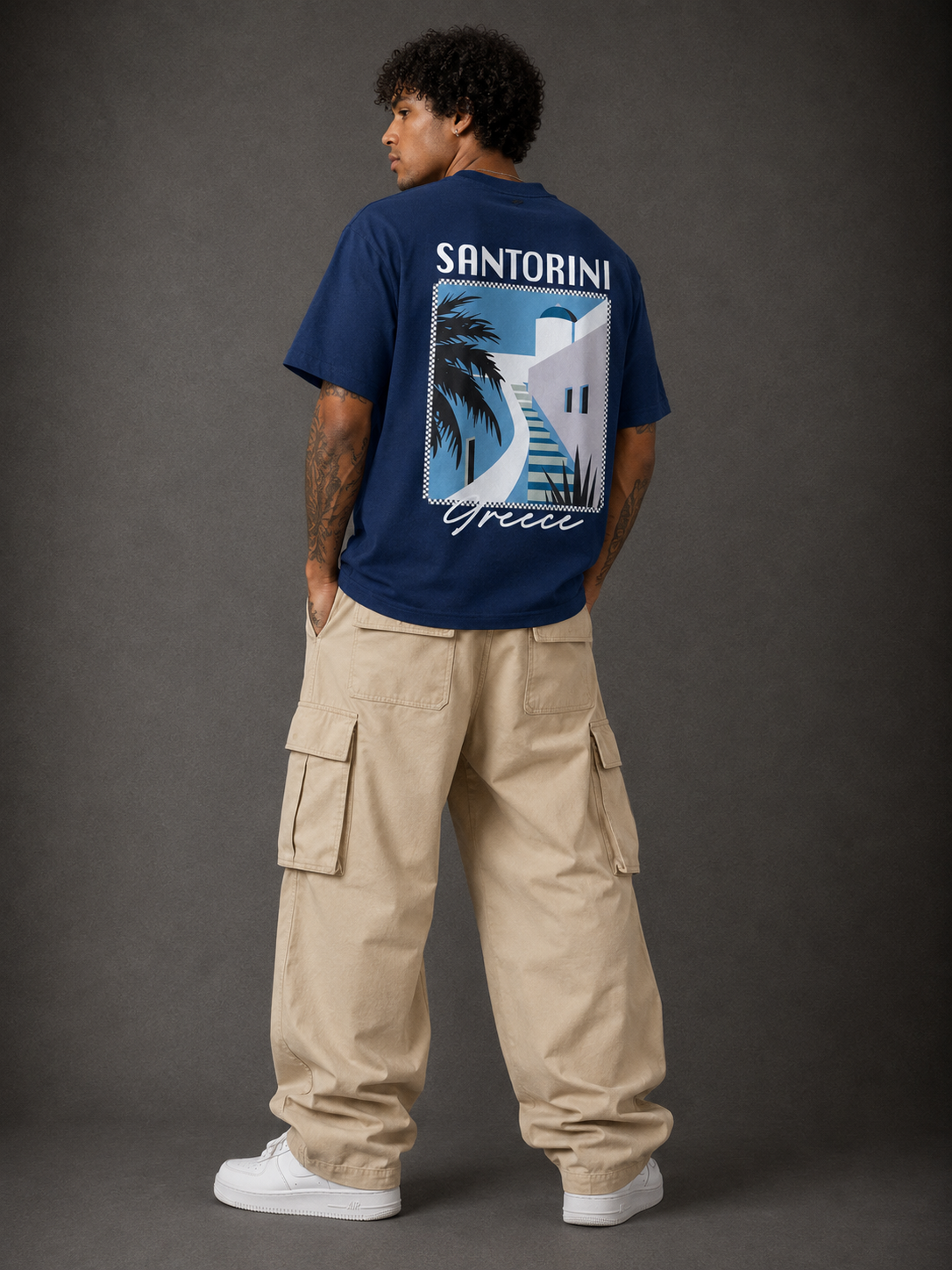 T-shirt santorini
