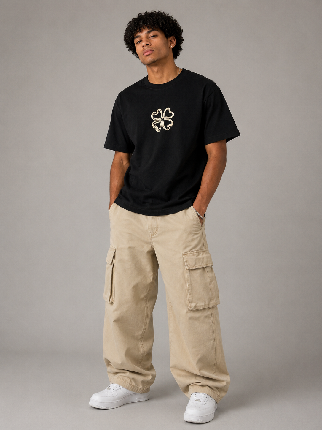 T-shirt flower