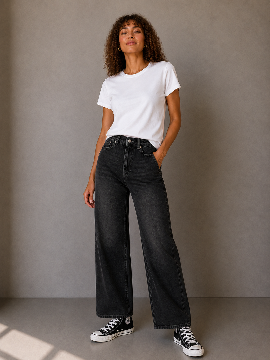 Jean low Wide