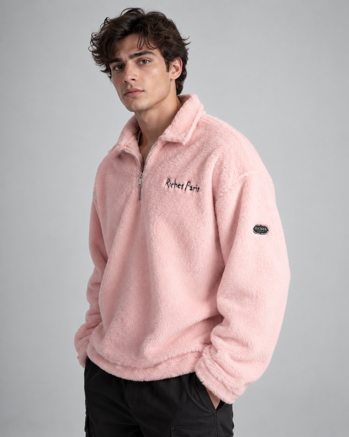 Half zip ensemble