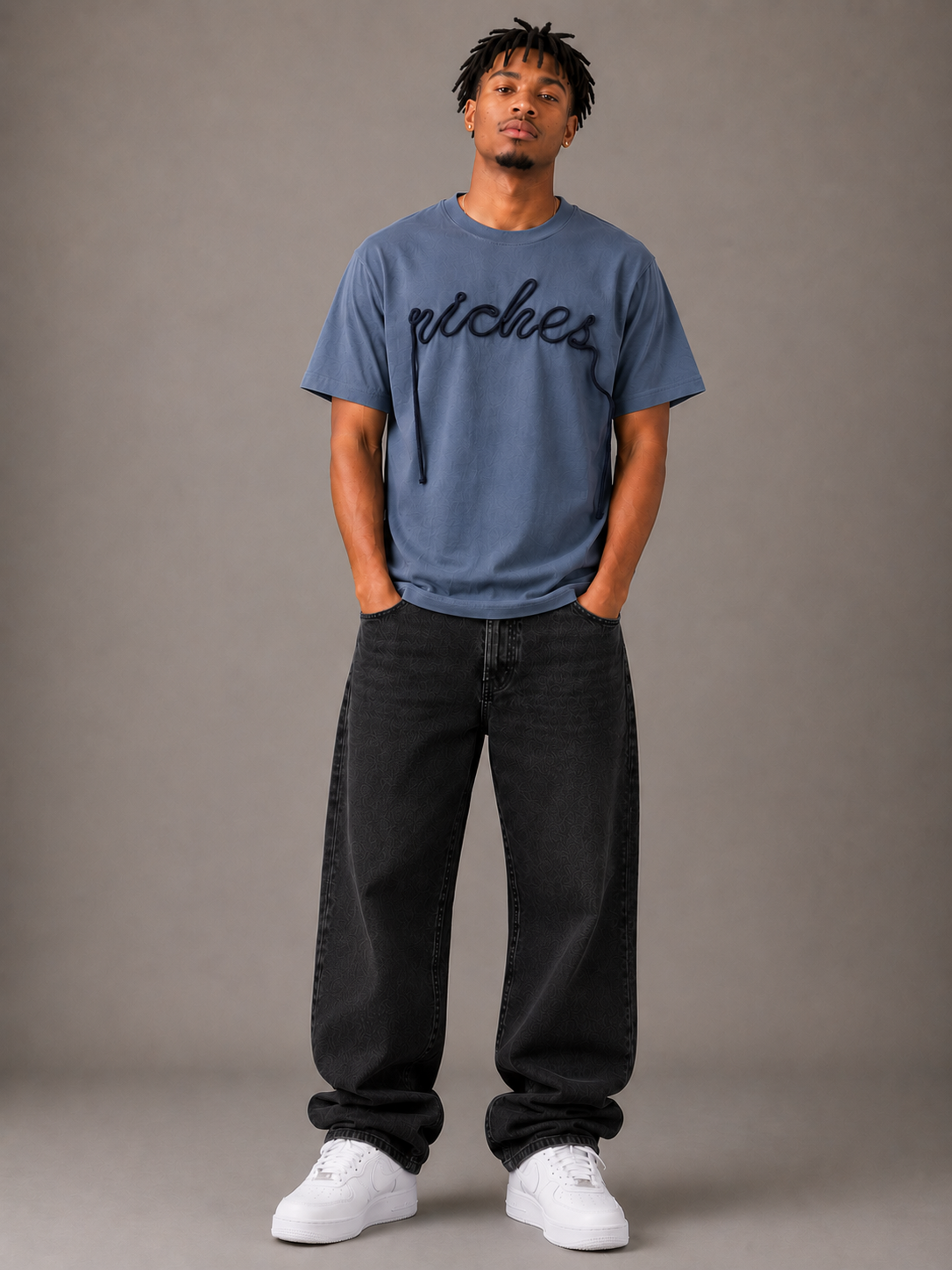 T-shirt riches rope