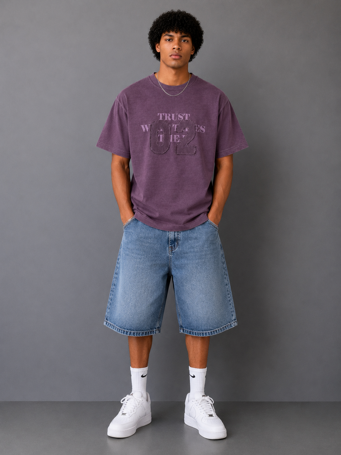 T-shirt broderie