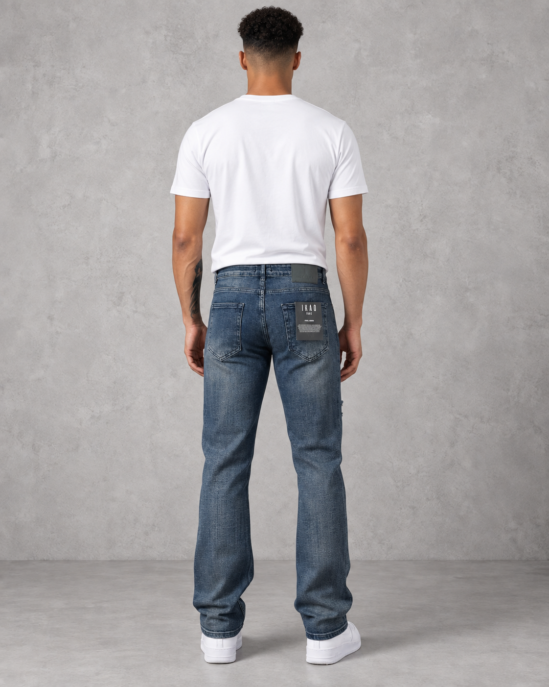 Jean flare washed