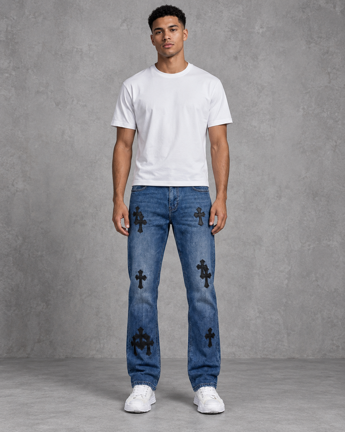 Jean crosses