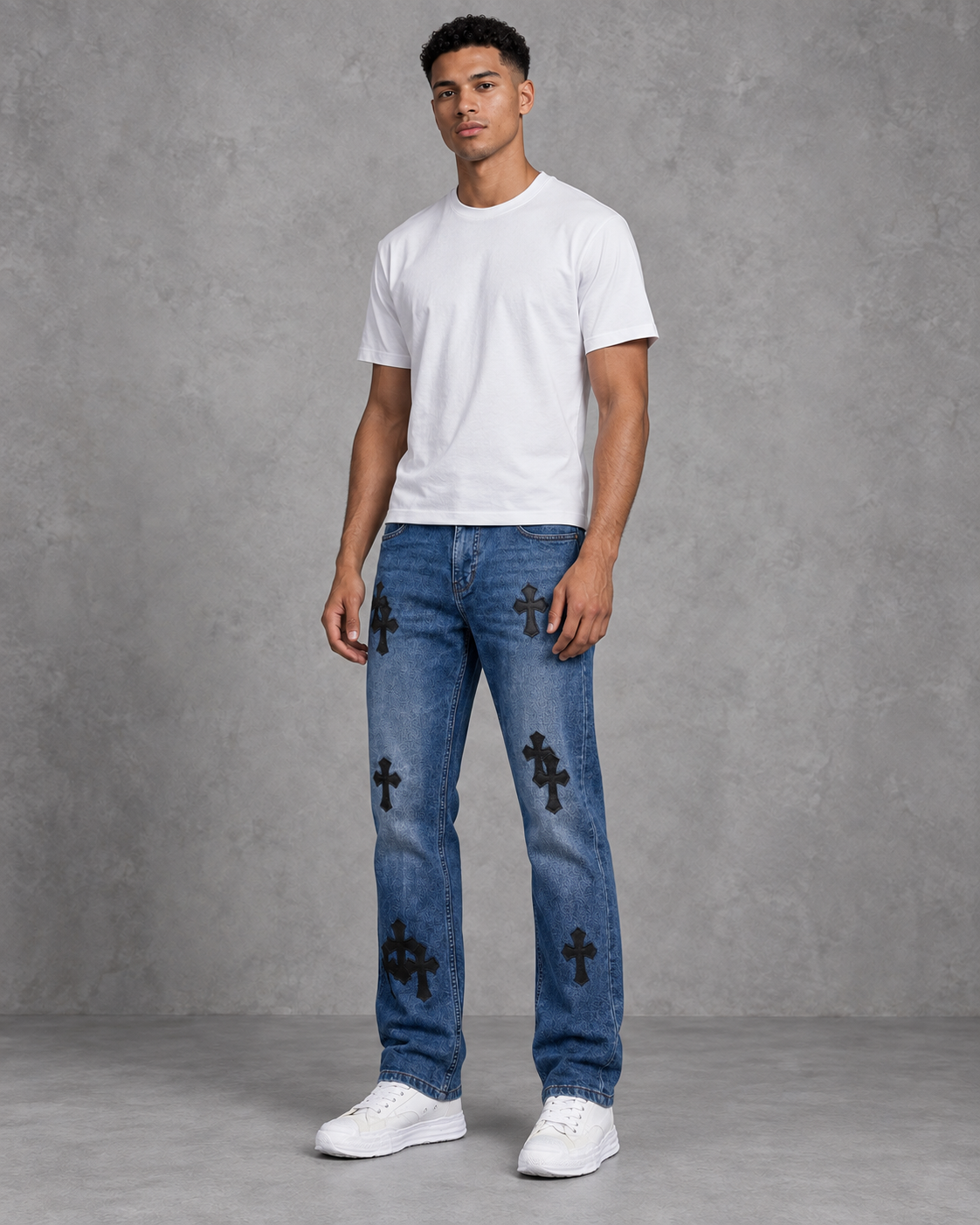 Jean crosses
